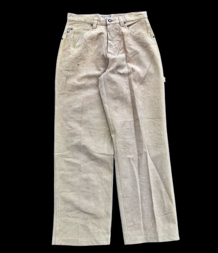Hypebeast WIDE LEG PJ JEANS CARPENTER PANT Size US 33 - 1 Thumbnail