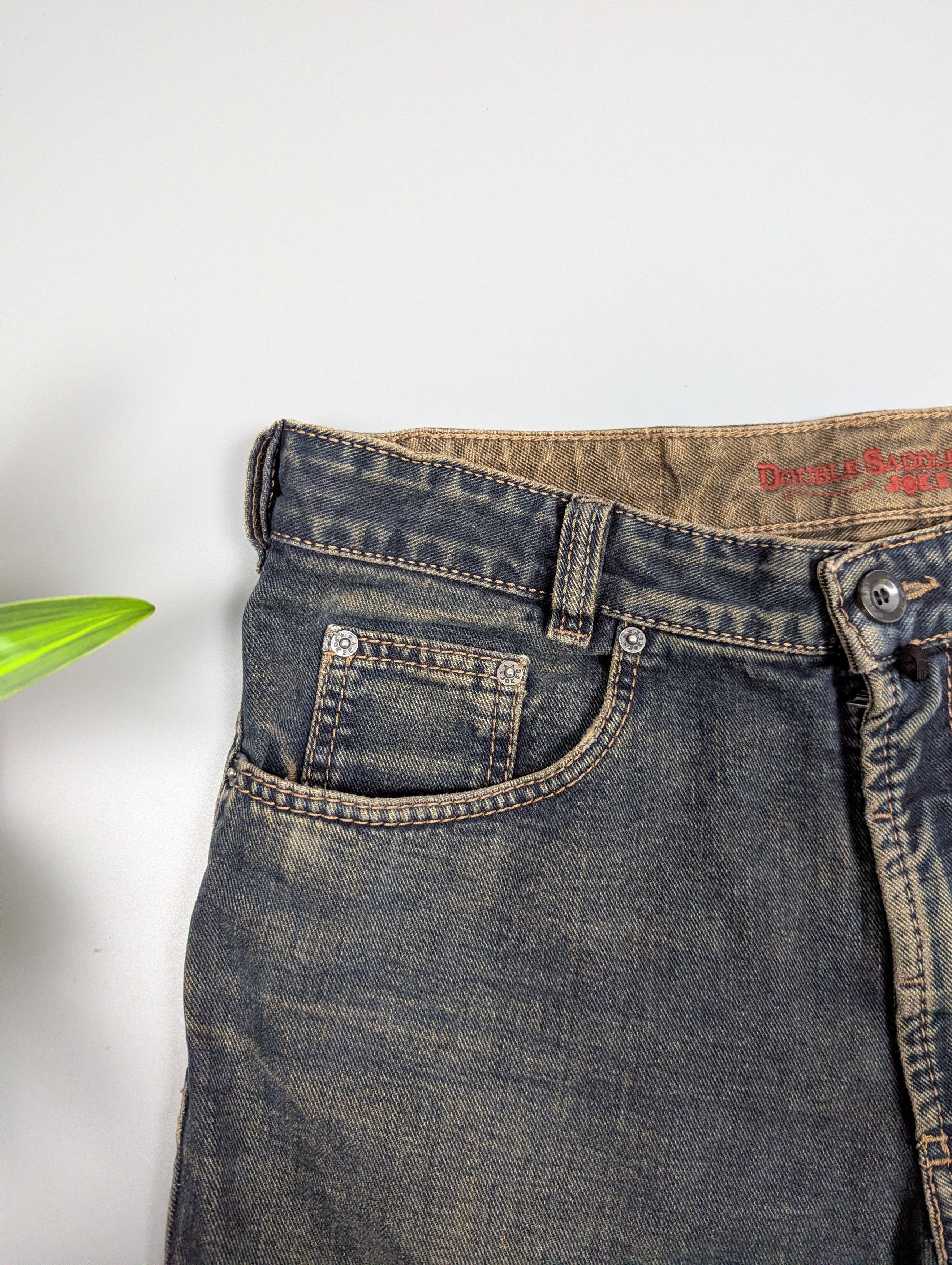 Vintage JOKER Vintage 90s Faded Distressed Straight Leg Jeans Size US 36 / EU 52 - 7 Thumbnail