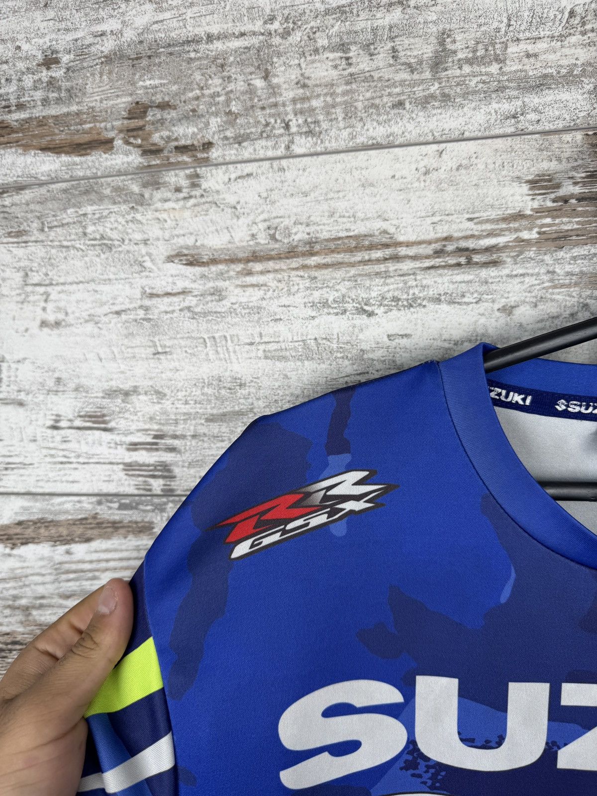 Vintage Mens Vintage Suzuki racing T-shirt tee rare size L Size US L / EU 52-54 / 3 - 6 Thumbnail