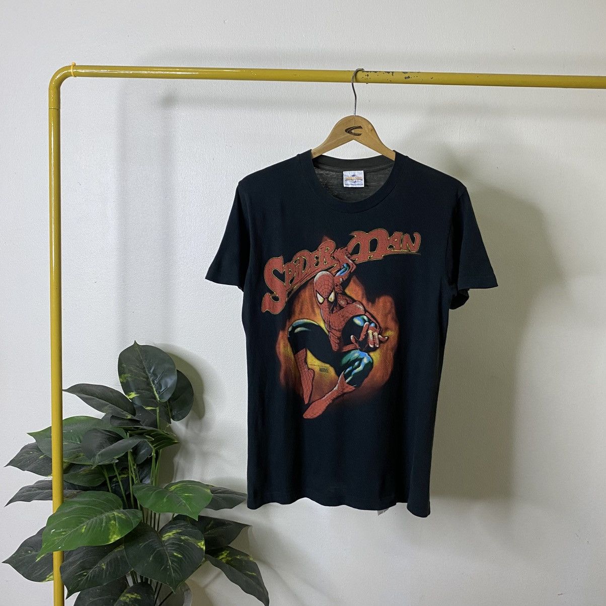 Universal Studios Vintage 2000s Spiderman Promo T Shirt Size US M / EU 48-50 / 2 - 1 Thumbnail