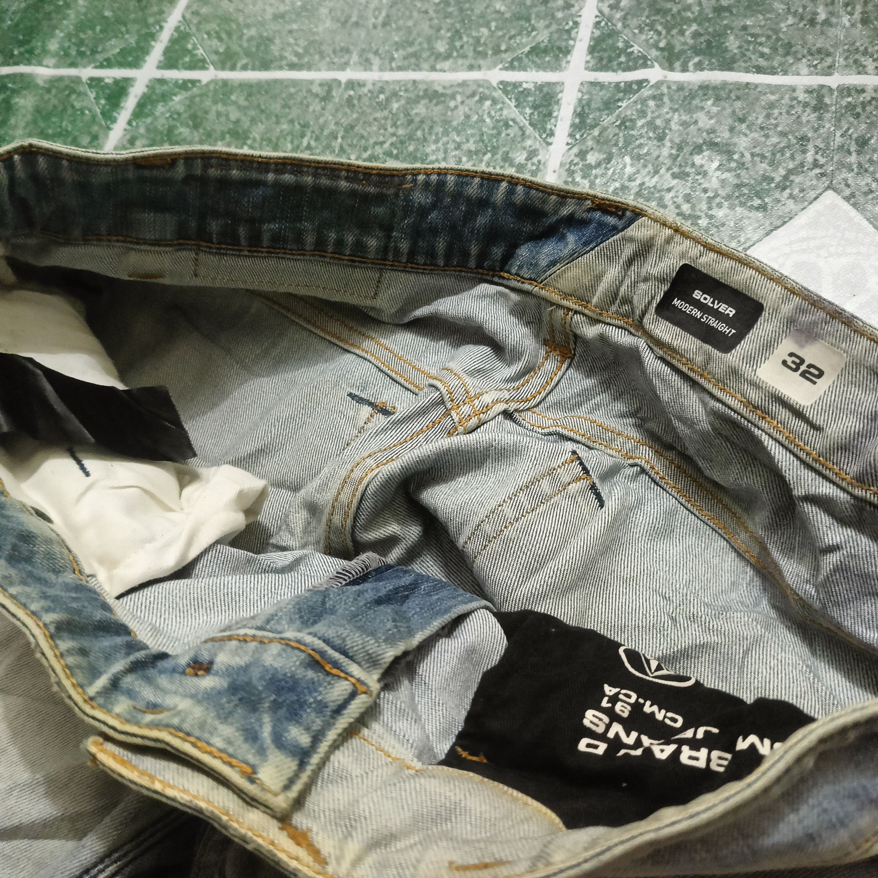 Volcom Volcom Stone Distressed denim Solver Modern Straight Size US 35 - 14 Thumbnail