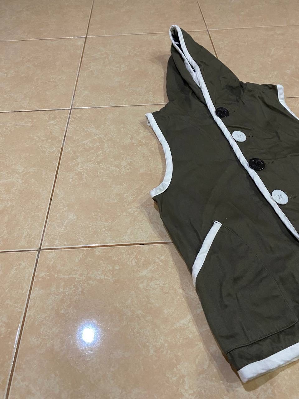 Japanese Brand Decomp Usn Vest Hoodie Size US M / EU 48-50 / 2 - 3 Thumbnail
