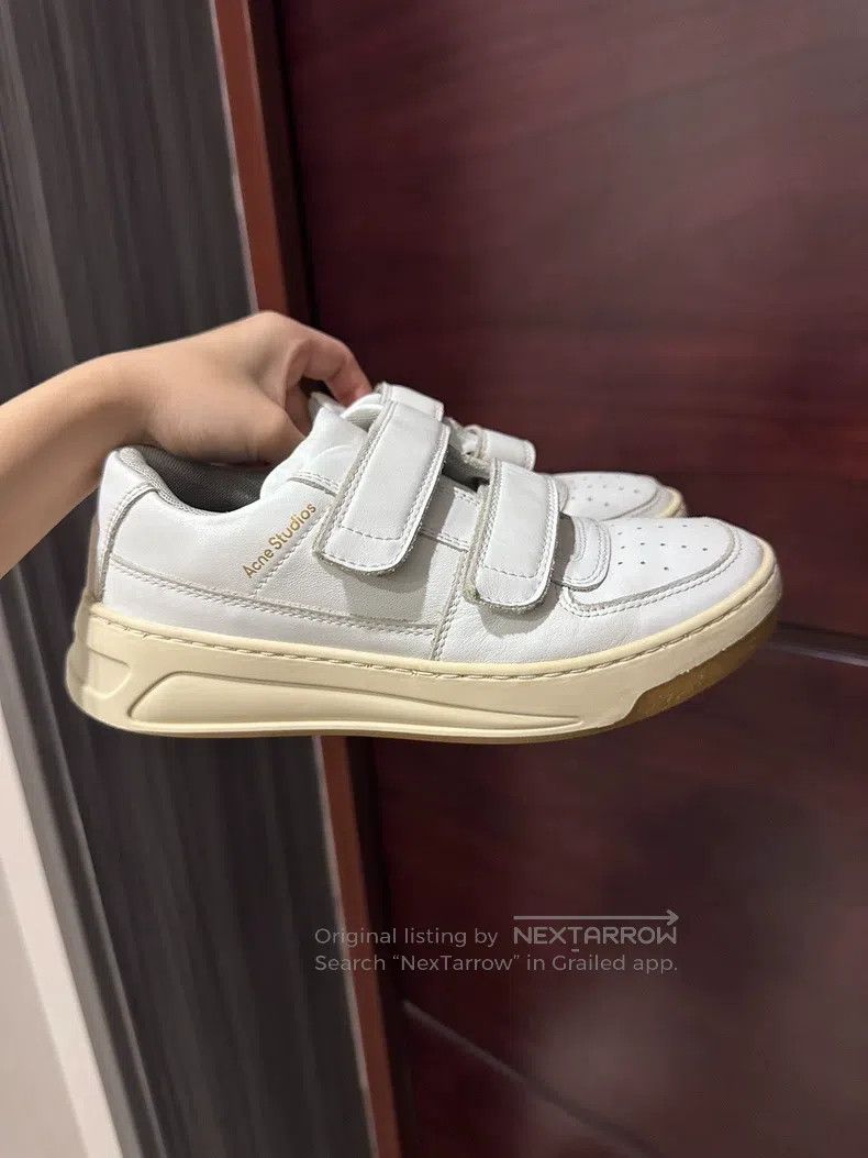 Acne Studios Acne Studios Velcro White Sneakers Size US 4.5 / IT 34.5 - 1 Thumbnail