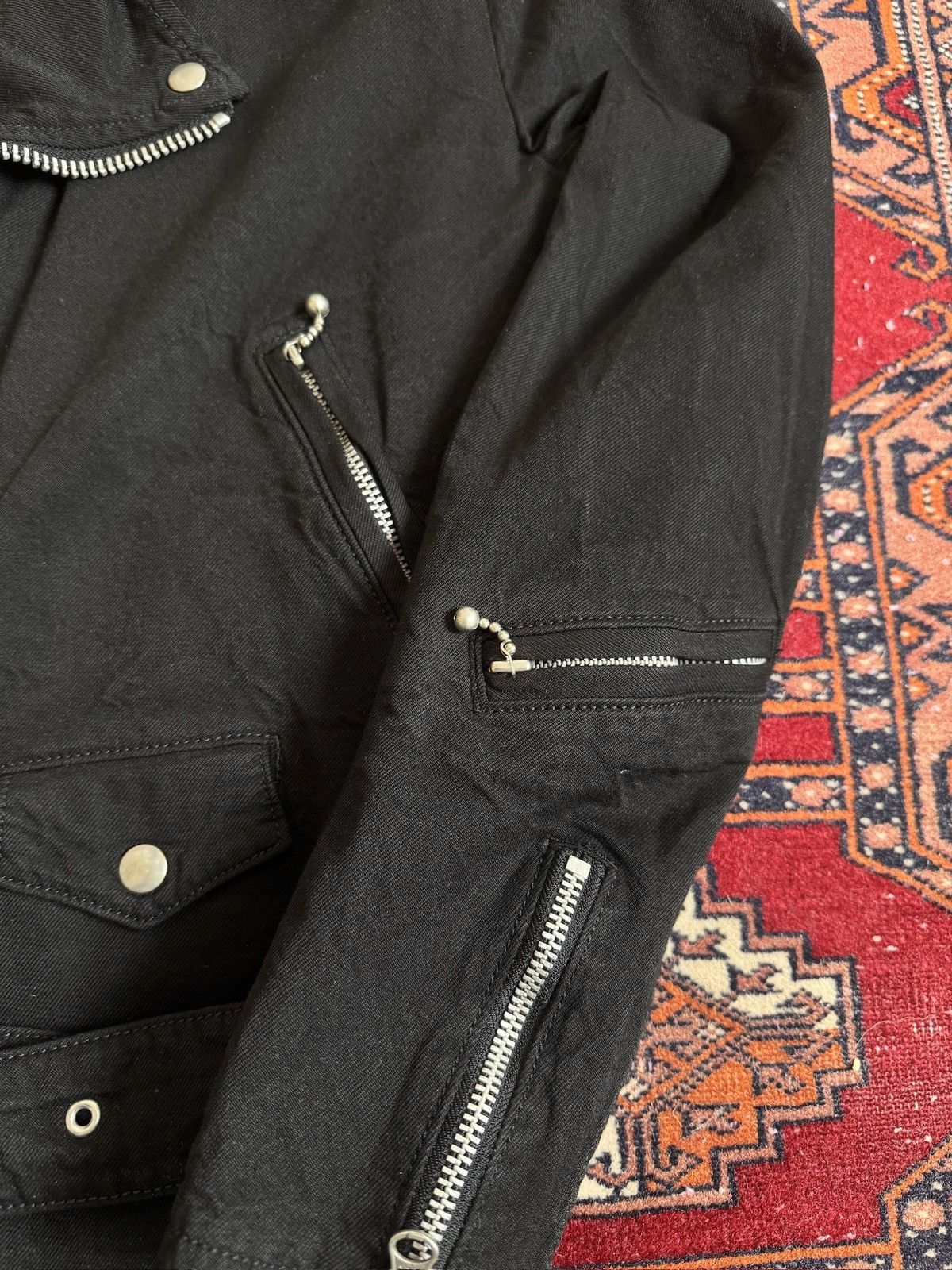 Junya Watanabe comme des garcons junya watanabe man biker jacket Size US S / EU 44-46 / 1 - 9 Thumbnail