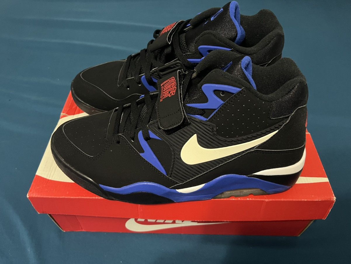 Nike New Nike Air Force 180 Charles Barkley OG 2016 Black/Blue 13 Size US 13 / EU 46 - 3 Thumbnail