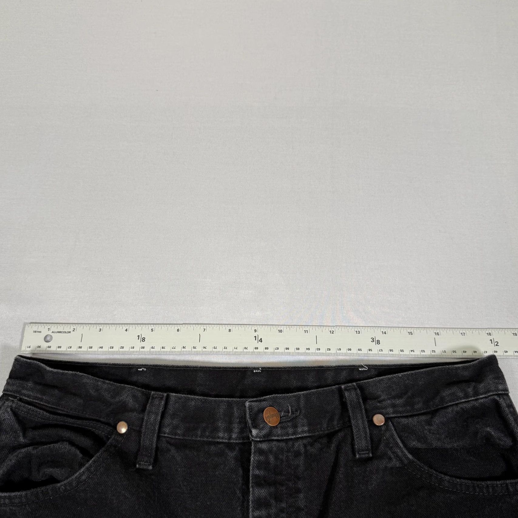 Wrangler Wrangler Jeans Mens 36x34 Black 936 Slim Fit Denim Pants Western Cowboy Cut Work Size US 36 / EU 52 - 6 Thumbnail