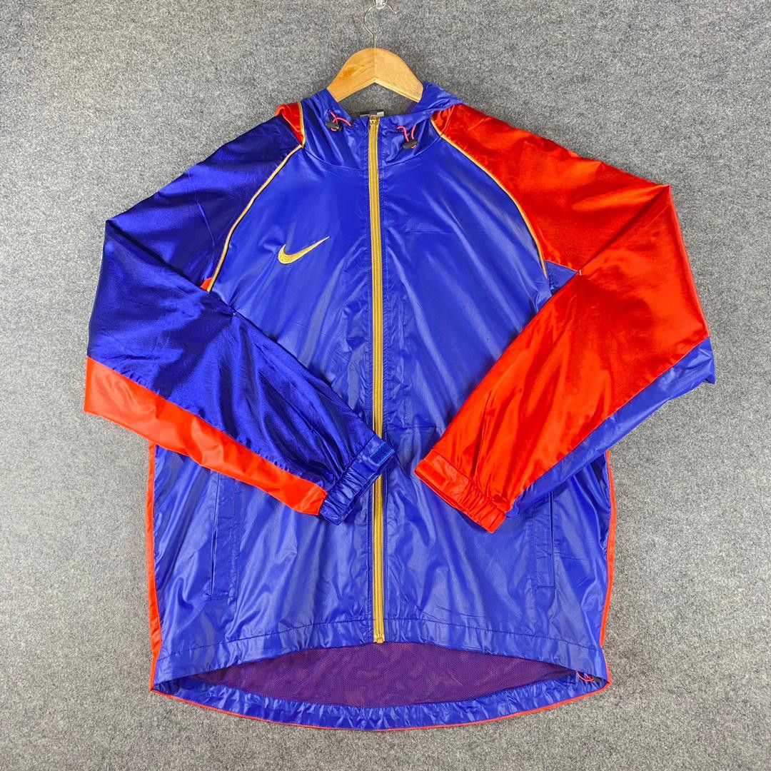 Nike Vintage 90s Nike Swoosh Small Logo Hoodies Jacket Size US XL / EU 56 / 4 - 4 Thumbnail