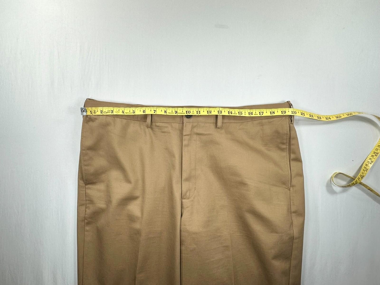 Lands' End Lands End Traditional Straight Leg Chinos Brown Men's 40/30 Size US 40 / EU 56 - 4 Thumbnail