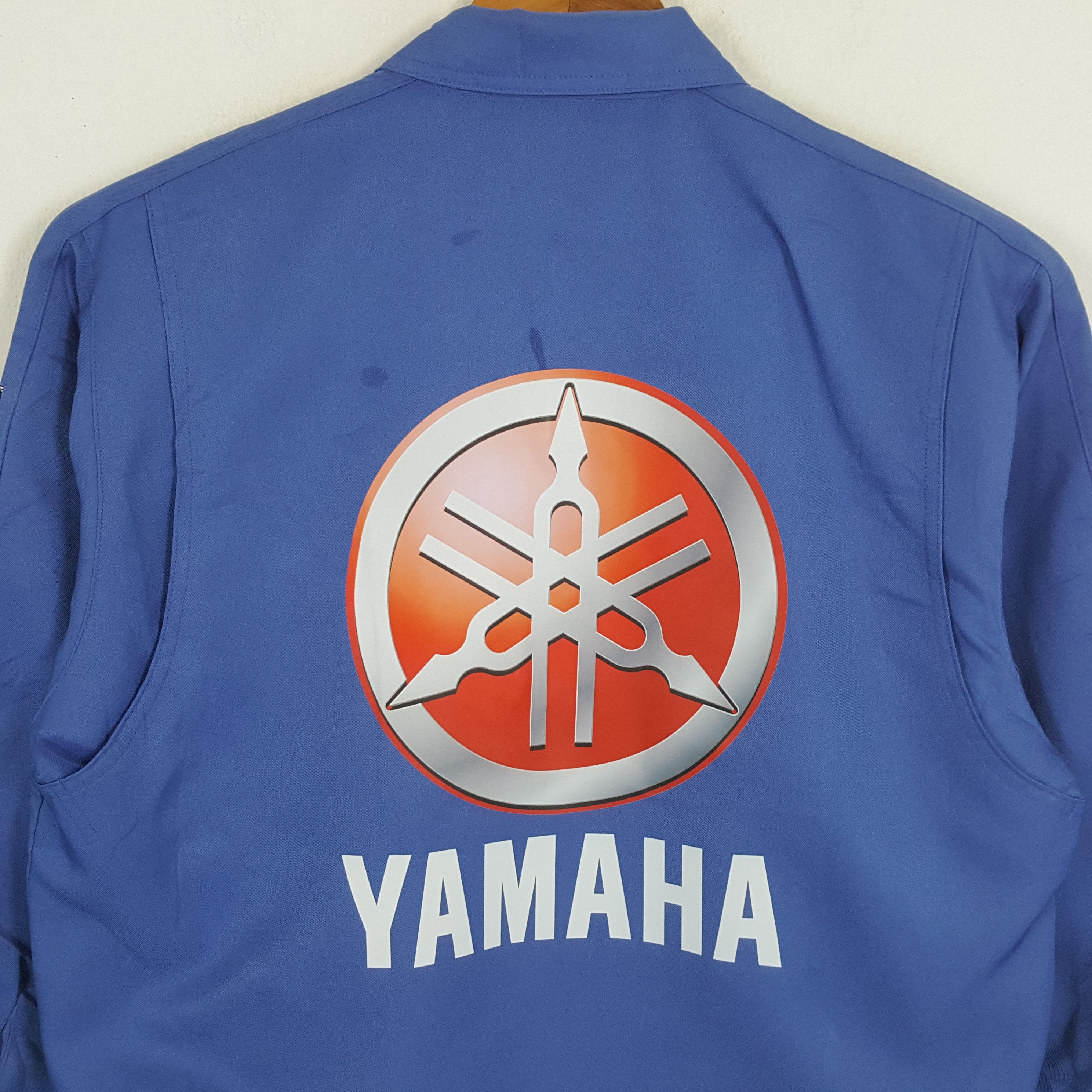 Vintage × Yamaha Vintage YAMAHA Japanese Motorcycle Racing Custom Jacket Size US L / EU 52-54 / 3 - 2 Thumbnail