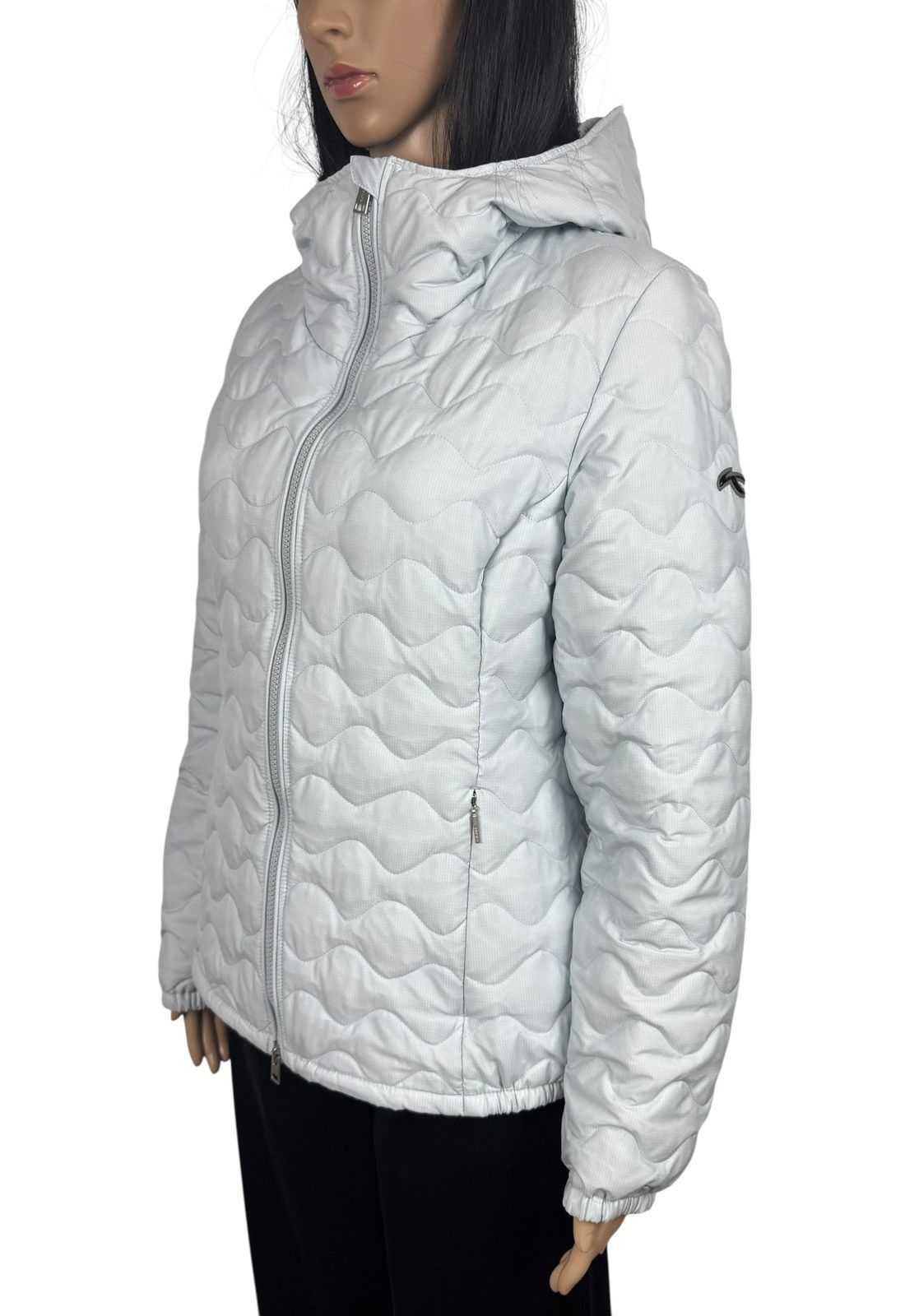 KJUS Kjus System Quilted Down Jacket Hooded Fullzip Women size M Size M / US 6-8 / IT 42-44 - 2 Thumbnail