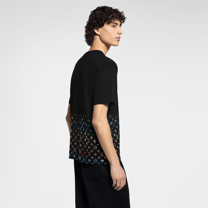 Louis Vuitton Monogram Gradient Embellished Short-Sleeved Crewneck Size US XXL / EU 58 / 5 - 3 Thumbnail
