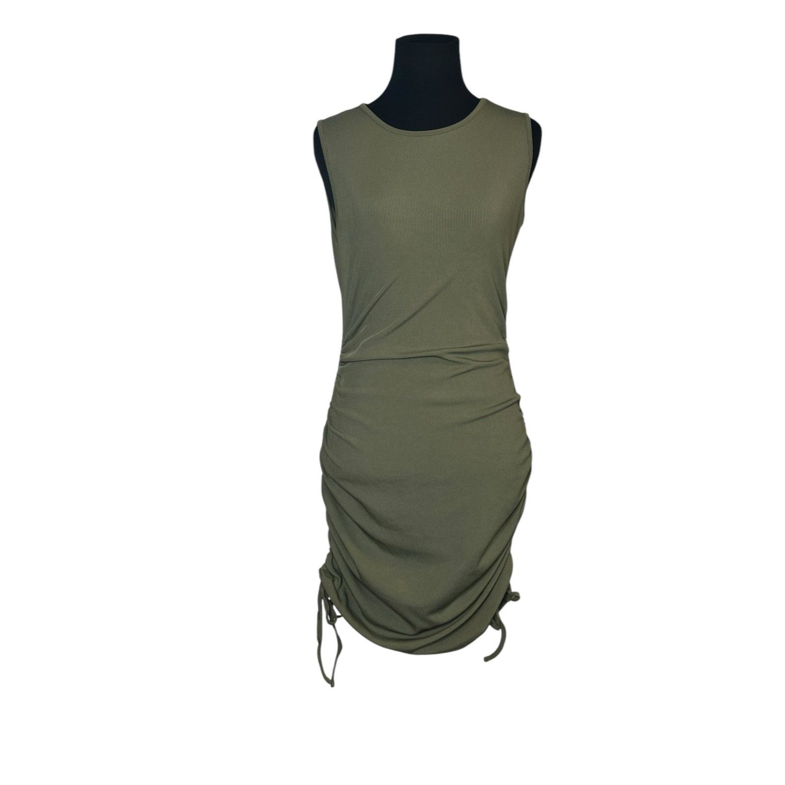 Shein Shein green ruched fitted mini dress size Medium Size M / US 6-8 / IT 42-44 - 11 Thumbnail
