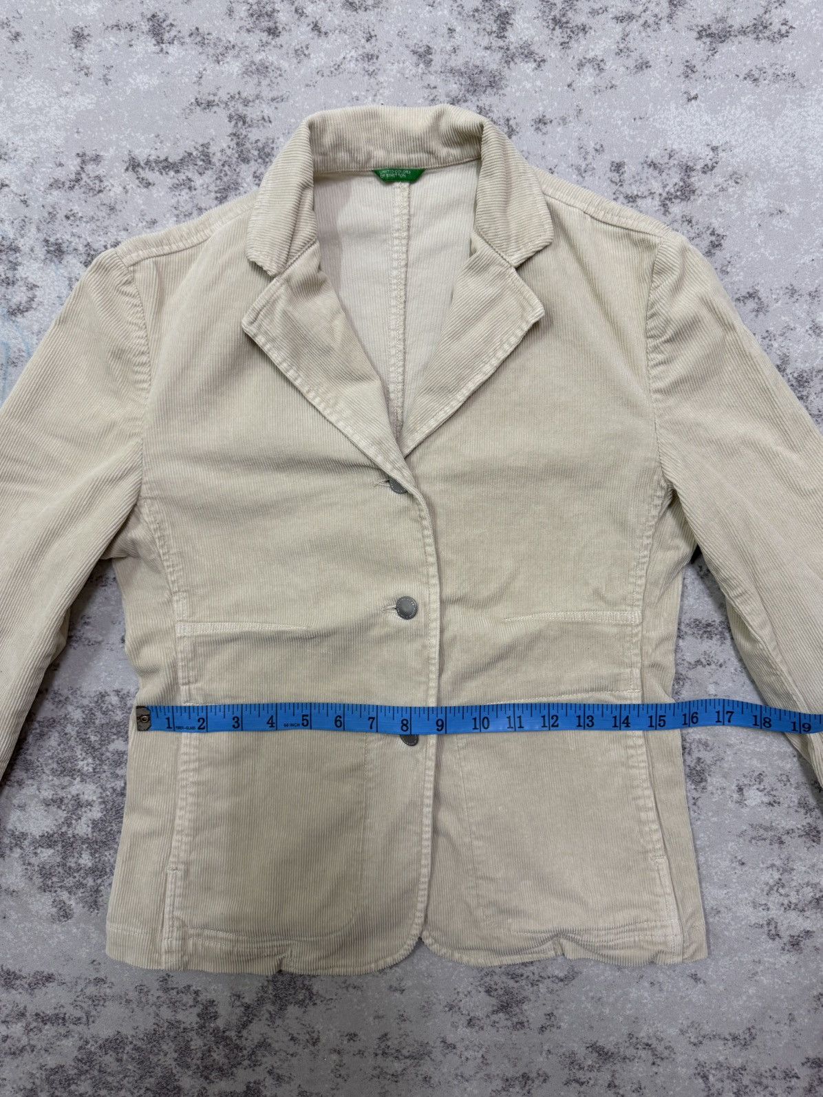 United Colors Of Benetton United colors of benetton coduroy open colar blazer jacket Size XS / US 0-2 / IT 36-38 - 17 Thumbnail