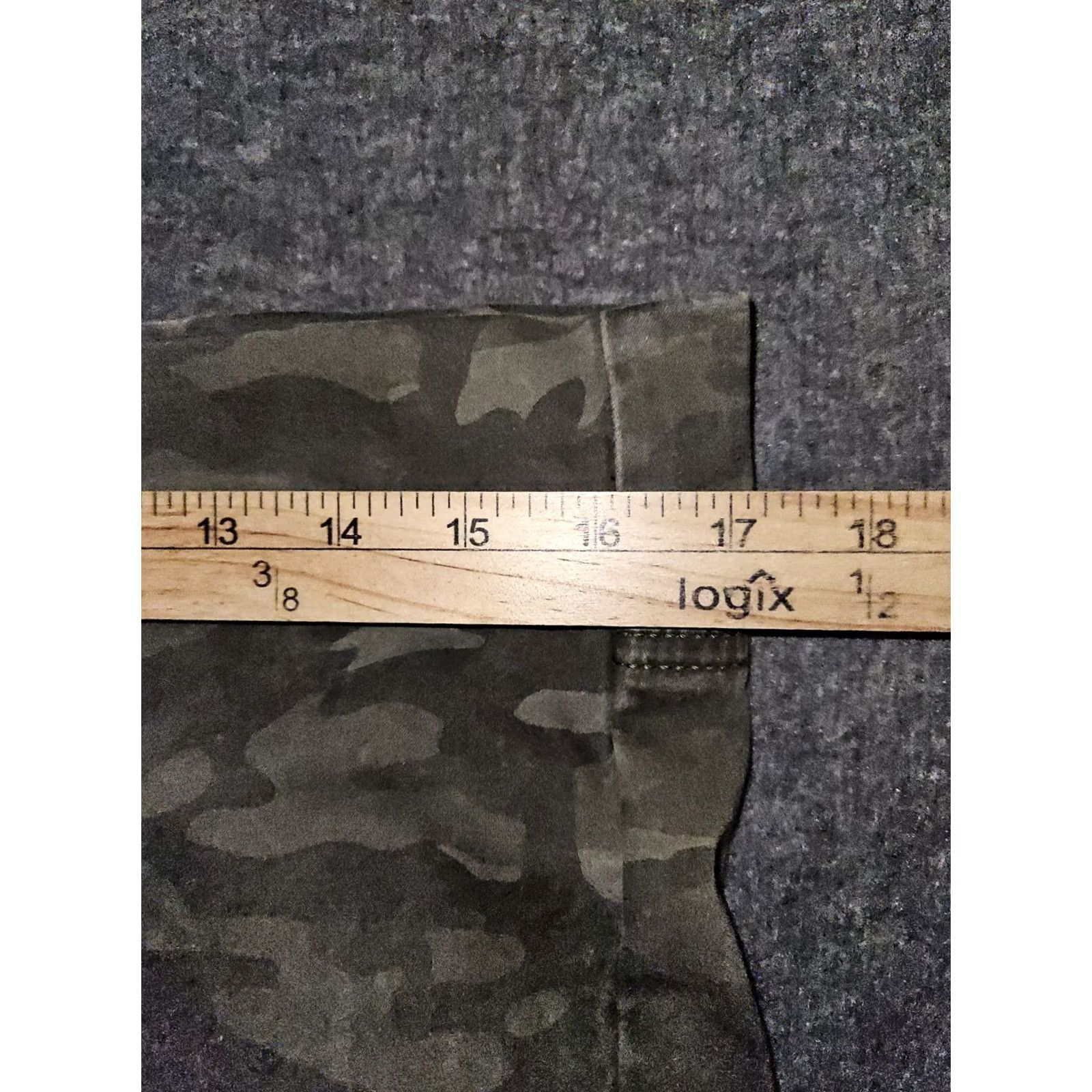 NYDJ NYDJ Pants Women's 12 Green Camouflage Pull On Ankle Mid Rise Stretch Casual Active Shirt Size 34" / US 12 / IT 48 - 4 Thumbnail