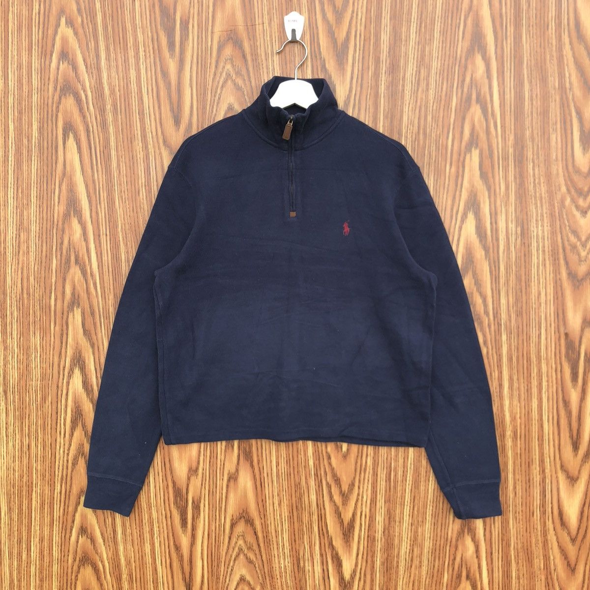 Polo Ralph Lauren Vintage Polo Ralph Lauren Half Zipper Turtleneck Sweatshirt Size M / US 6-8 / IT 42-44 - 1 Thumbnail