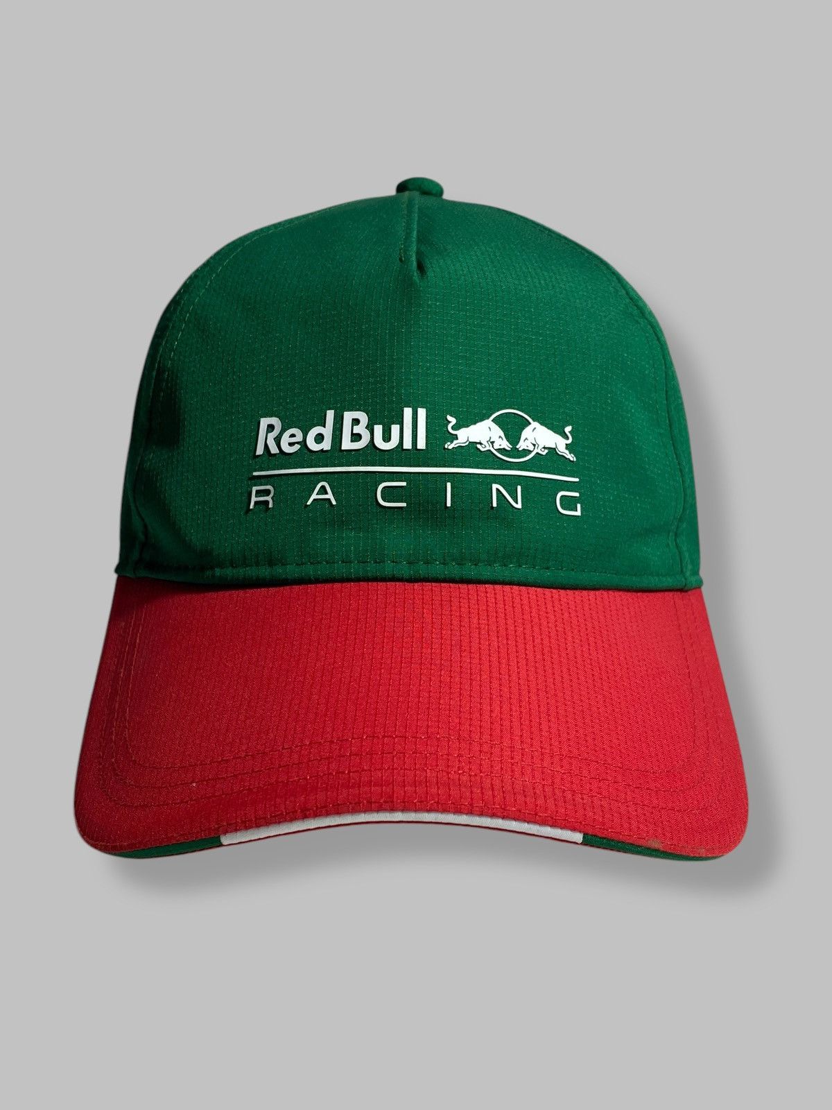 Red Bull Red Bull Racing Cap Hat Y2k Streetwear Style Green Red Size ONE SIZE - 6 Thumbnail