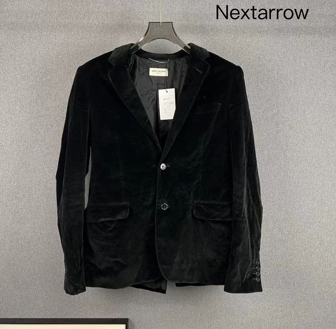 Saint Laurent Paris × Yves Saint Laurent SAINT LAURENT SLP Velvet Suit 2412-Nextarrow Size US M / EU 48-50 / 2 - 1 Thumbnail