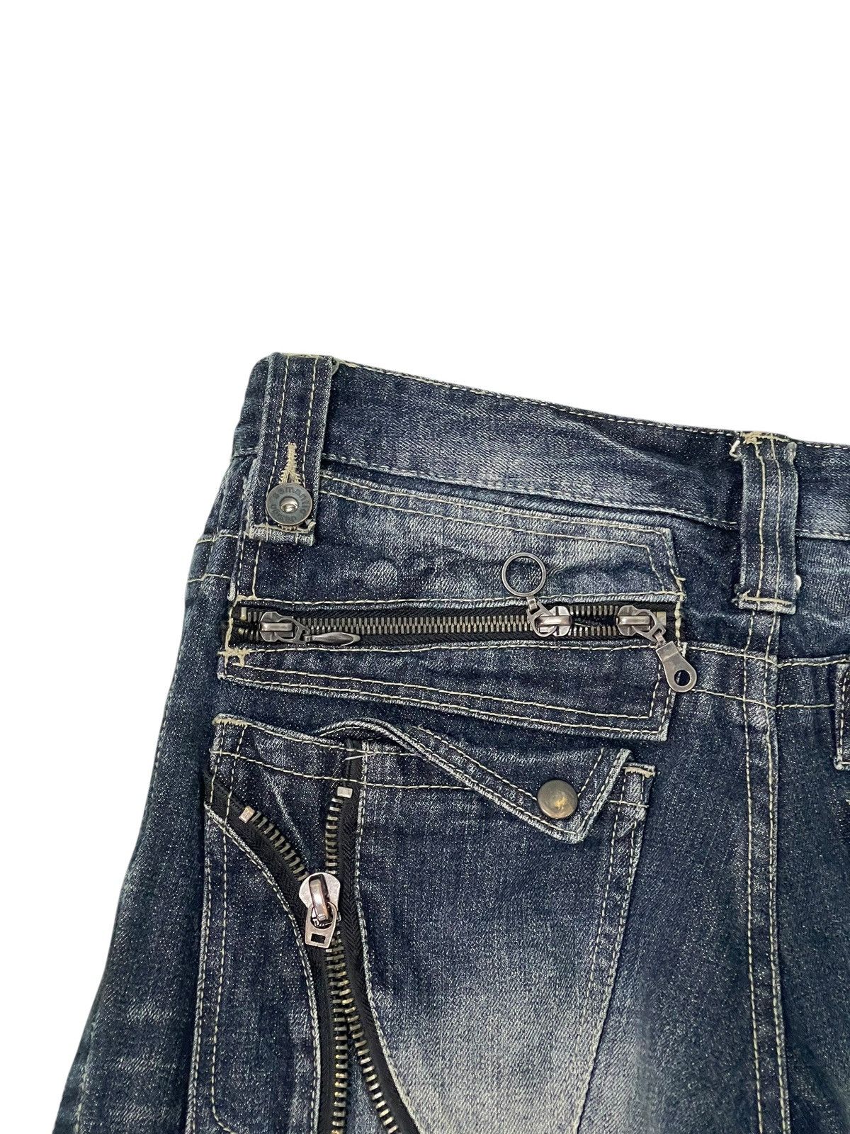 Le Grande Bleu (L.G.B.) Flare Jeans Semantic Design Chrome Dior Erd cdg amiri 2🟦9 Size US 31 - 21 Thumbnail
