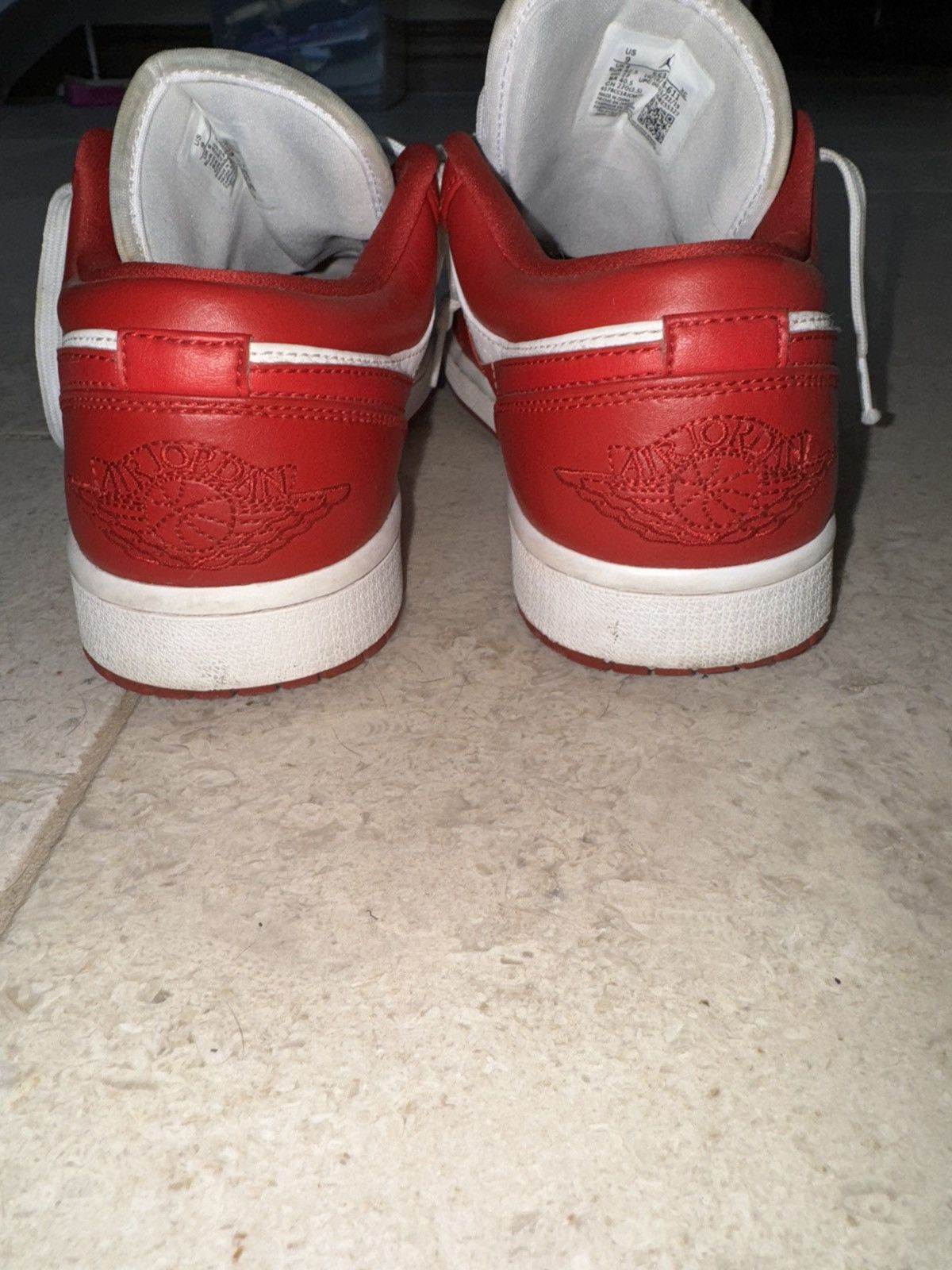 Nike Jordan 1’s low gym red Size US 9 / EU 42 - 7 Thumbnail