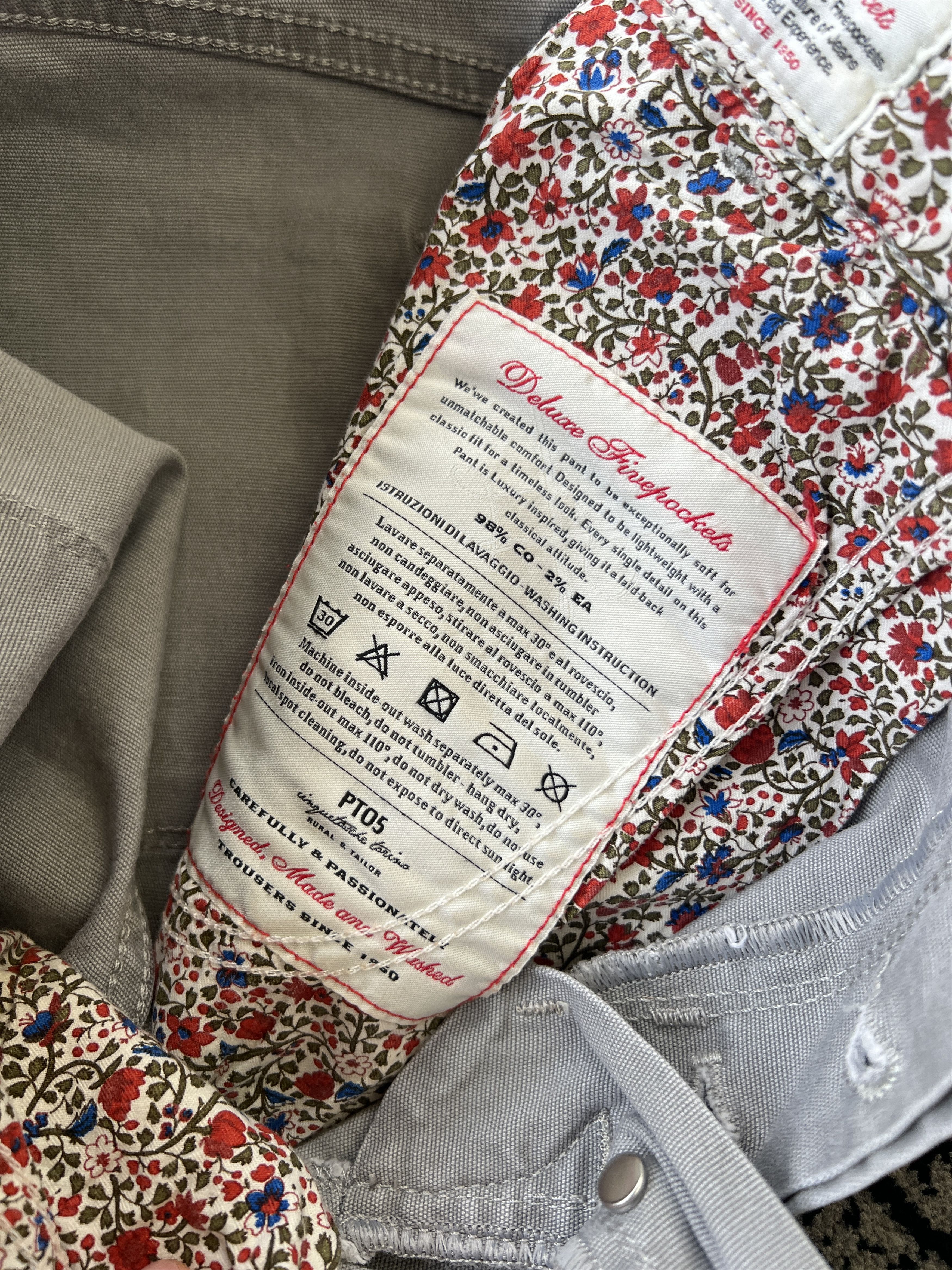 PT Torino PT05 Slim Fit Pants Size US 32 / EU 48 - 9 Thumbnail