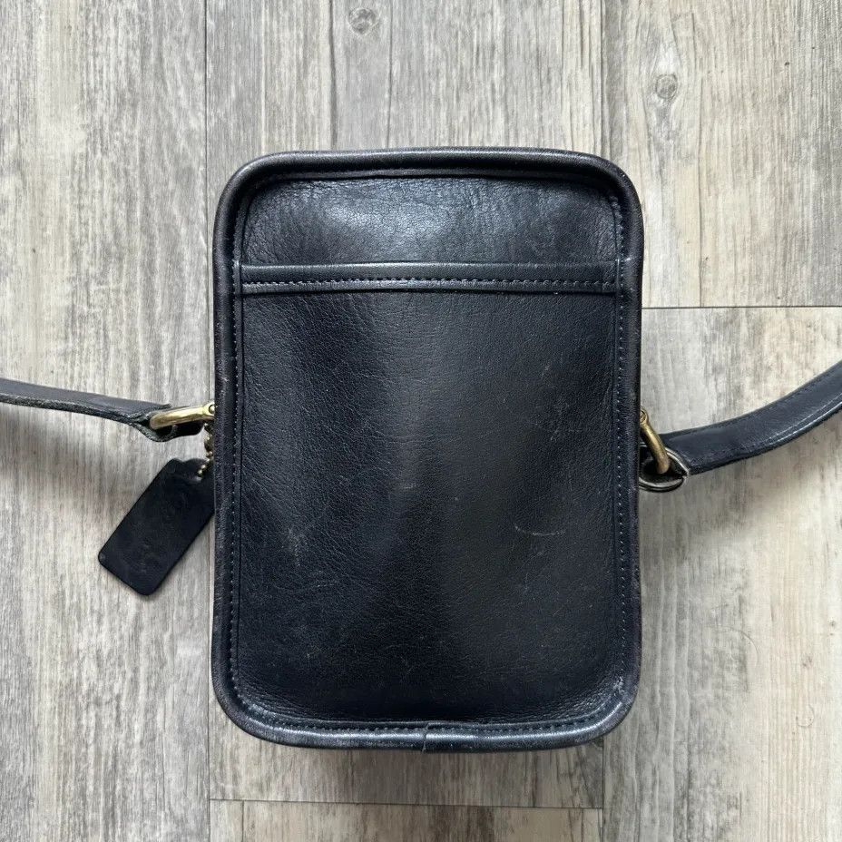 Coach Vintage Coach 9973 Kit Black Leather Bag Size ONE SIZE - 2 Thumbnail