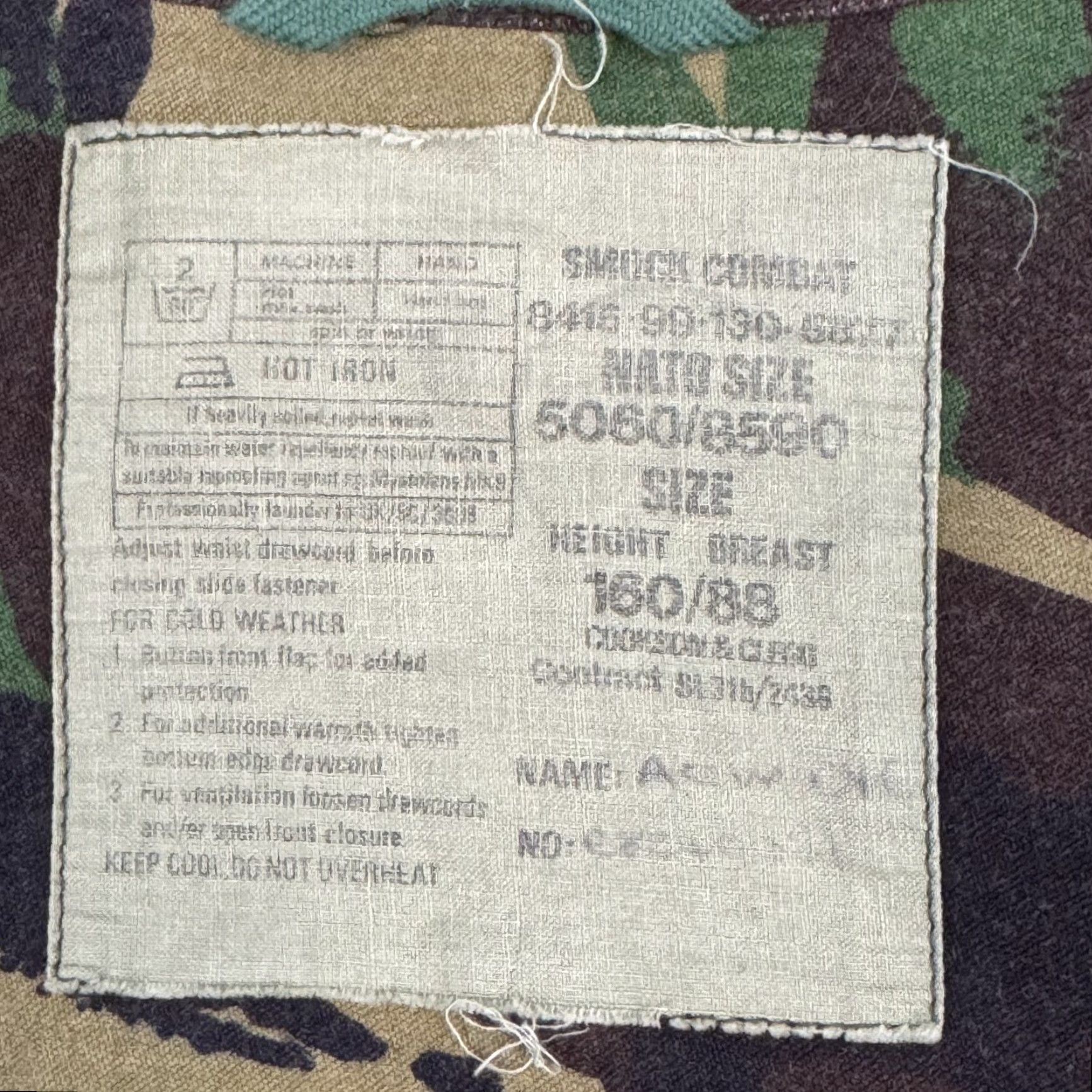 Vintage VINTAGE Remington Military Jacket XS Men Green Camouflage DPM Camo Hunting British Smock Jacket Size US XS / EU 42 / 0 - 3 Thumbnail