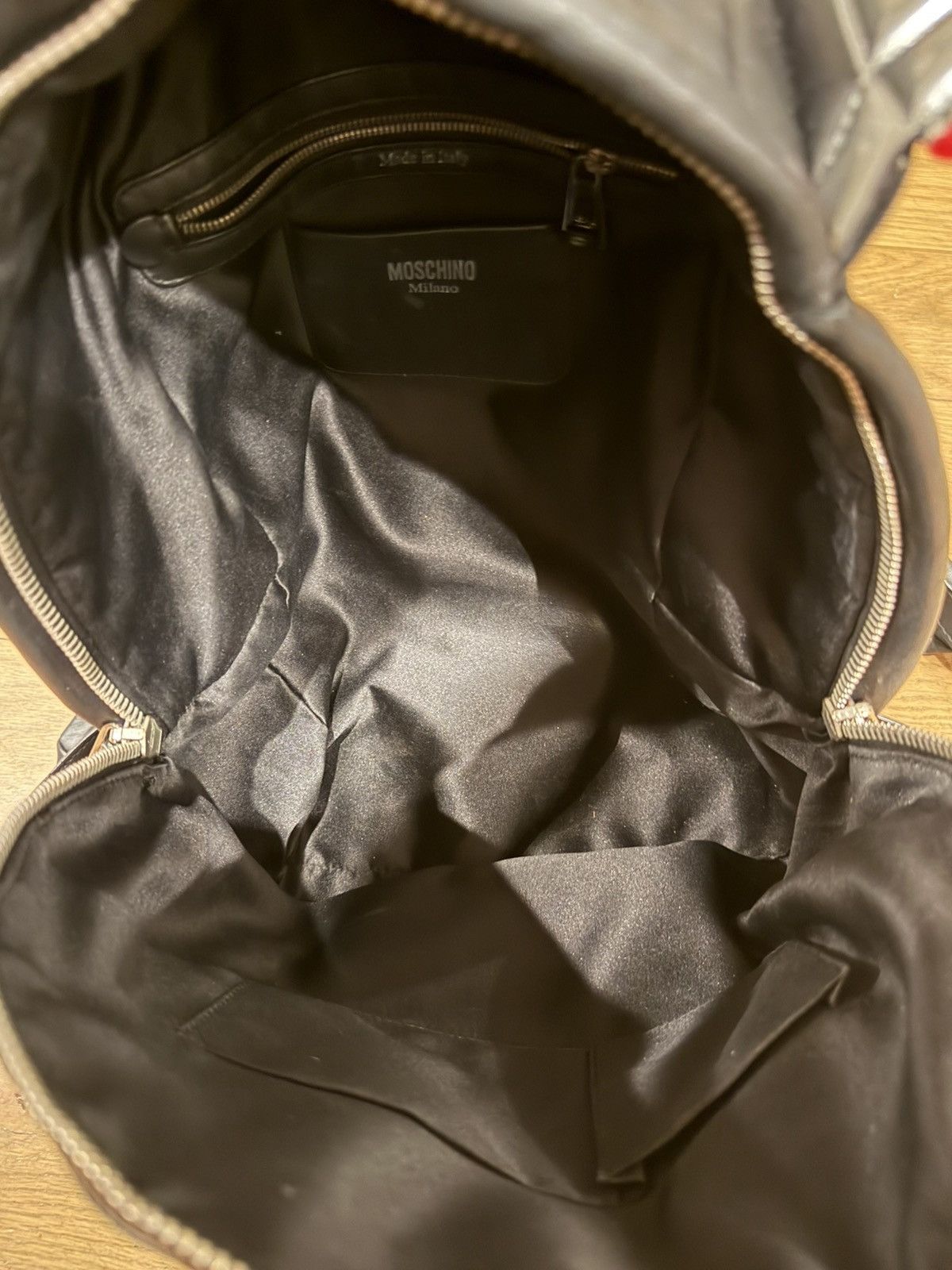 Moschino SS16 Moschino Couture Leather Cadillac Backpack Size ONE SIZE - 13 Thumbnail