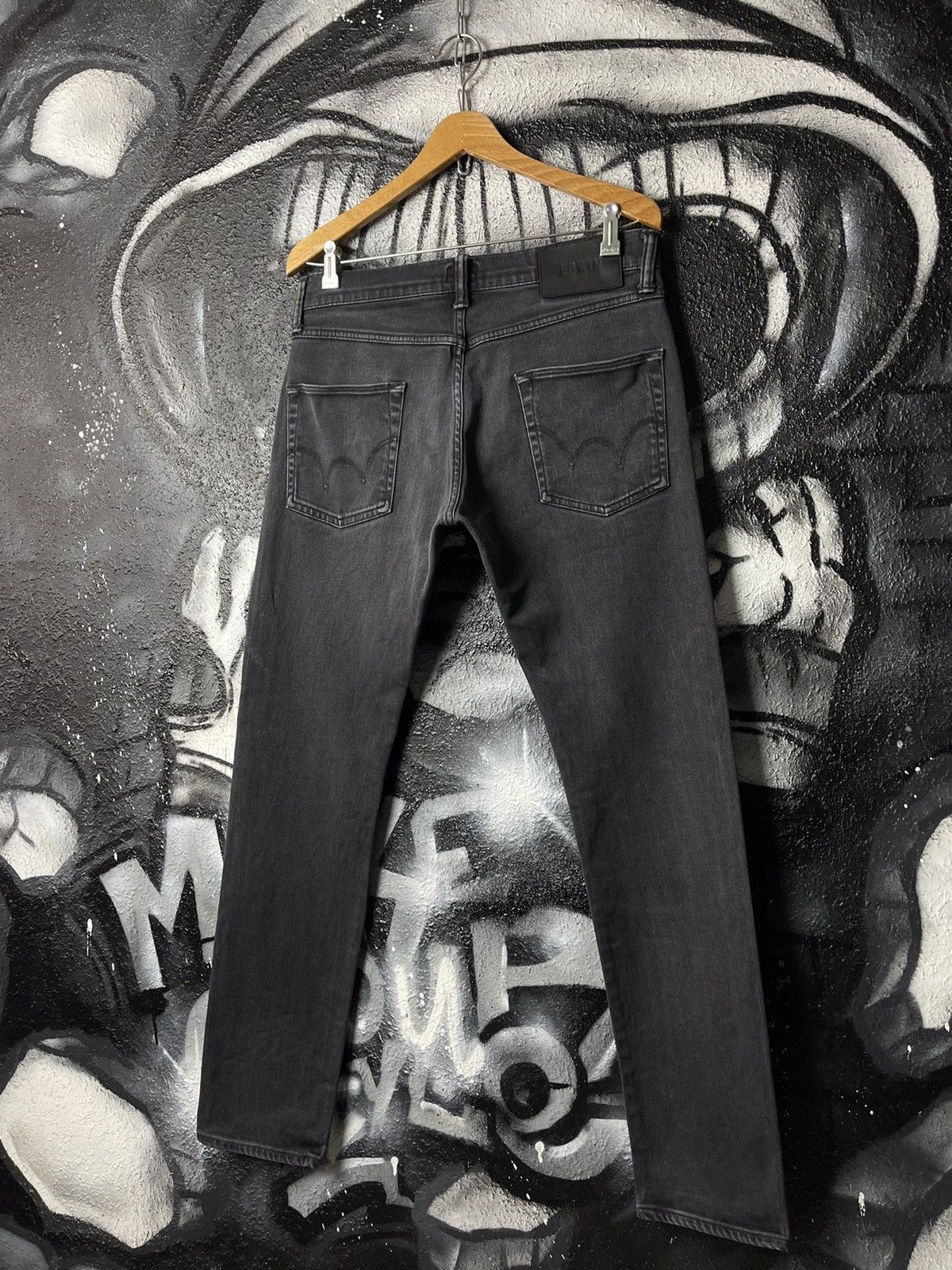 Edwin Edwin ED-55 Regular Tapered Grey Jeans Men’s Size 31x32 Size US 31 - 1 Thumbnail