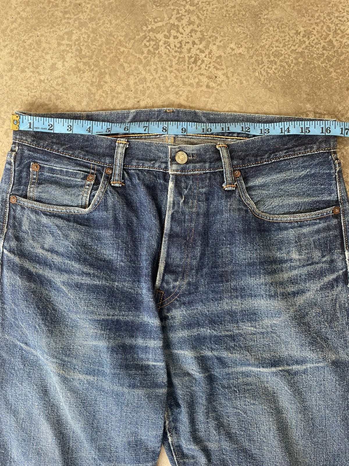 Warehouse Japanese Brand Warehouse Selvage Denim Size US 33 - 9 Thumbnail