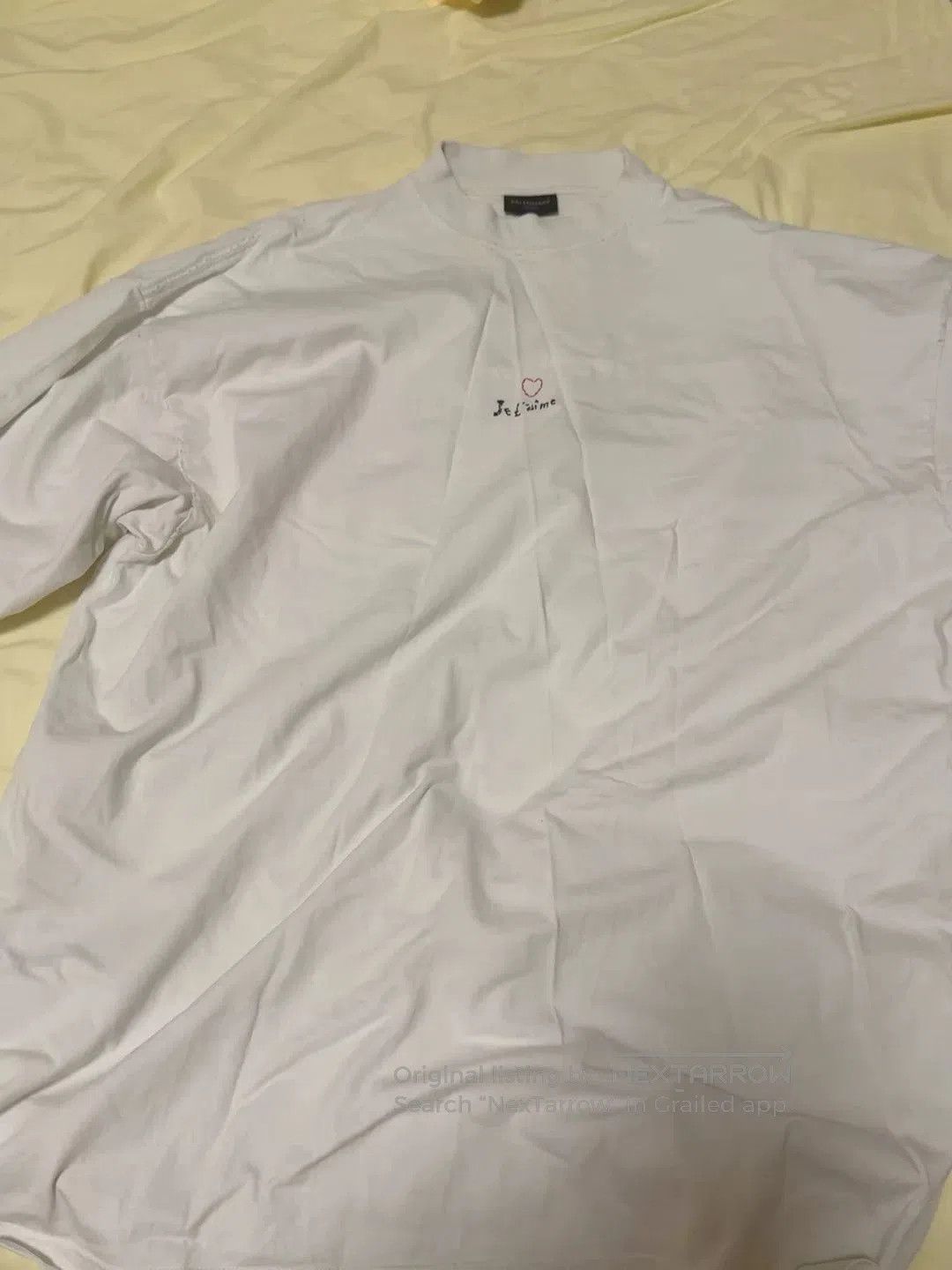 Balenciaga balenciaga limited edition white t-shirt. Size US XXS / EU 40 - 1 Thumbnail