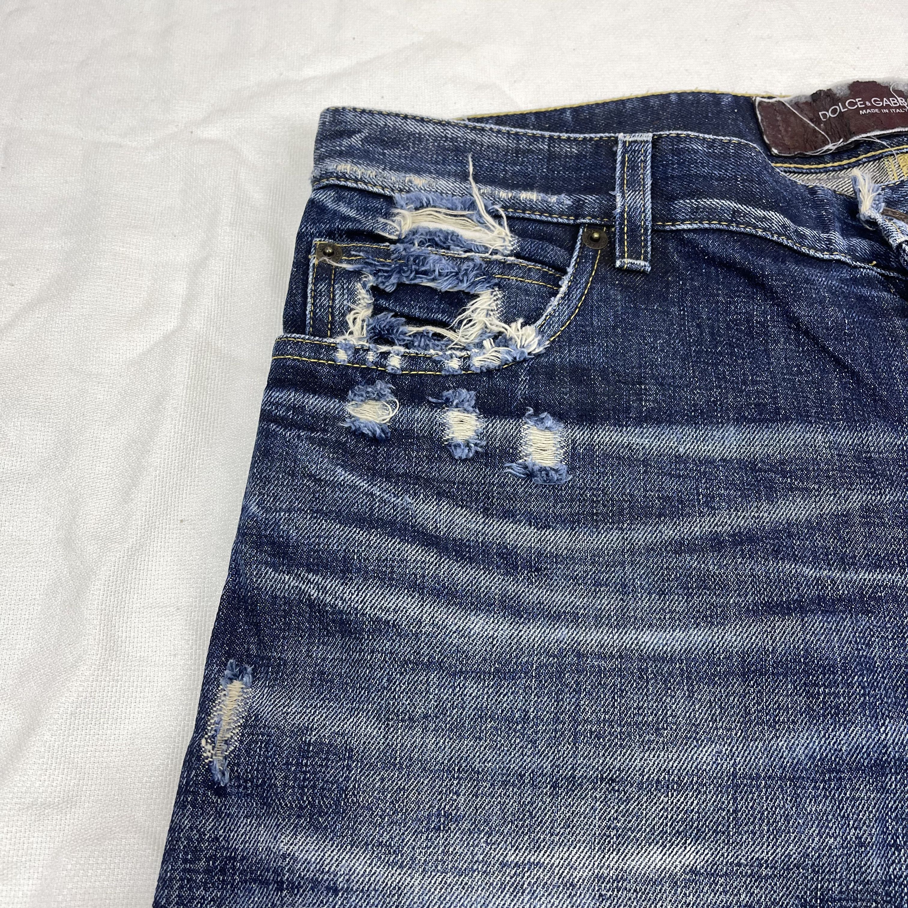 Dolce & Gabbana D&G 14 GOLD Made In Italy Denim Jeans #1103/AM Size US 34 / EU 50 - 7 Thumbnail