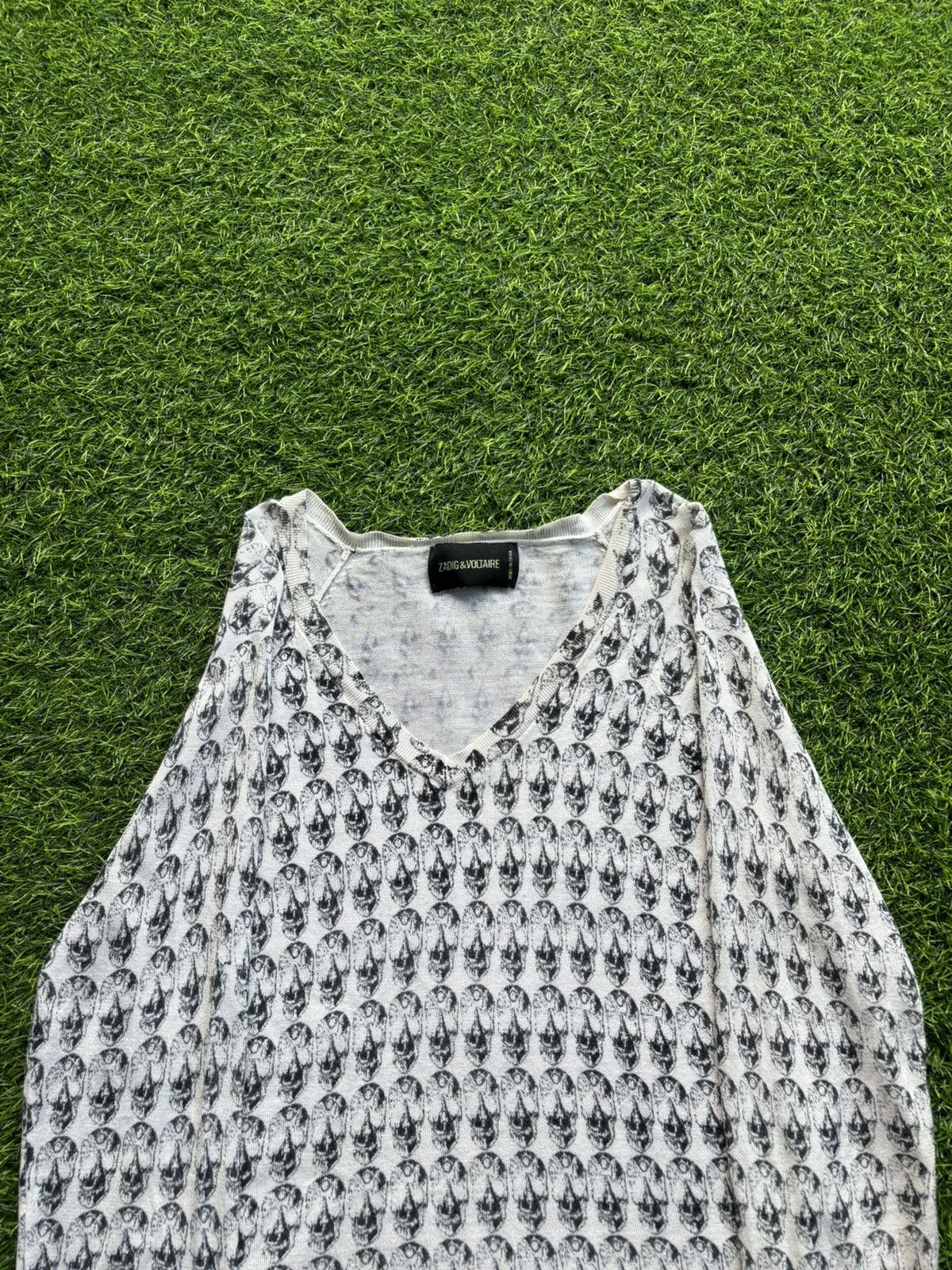 Hysteric Glamour Zadig&Voltaire Skull Punk Style Longsleeve Size US S / EU 44-46 / 1 - 2 Thumbnail
