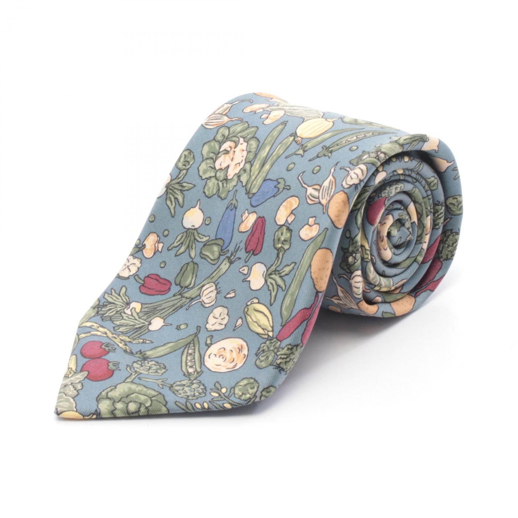 Hermes Hermes Hermes Silk Tie Textile Necktie DUTY FREE for USA Size ONE SIZE - 1 Thumbnail
