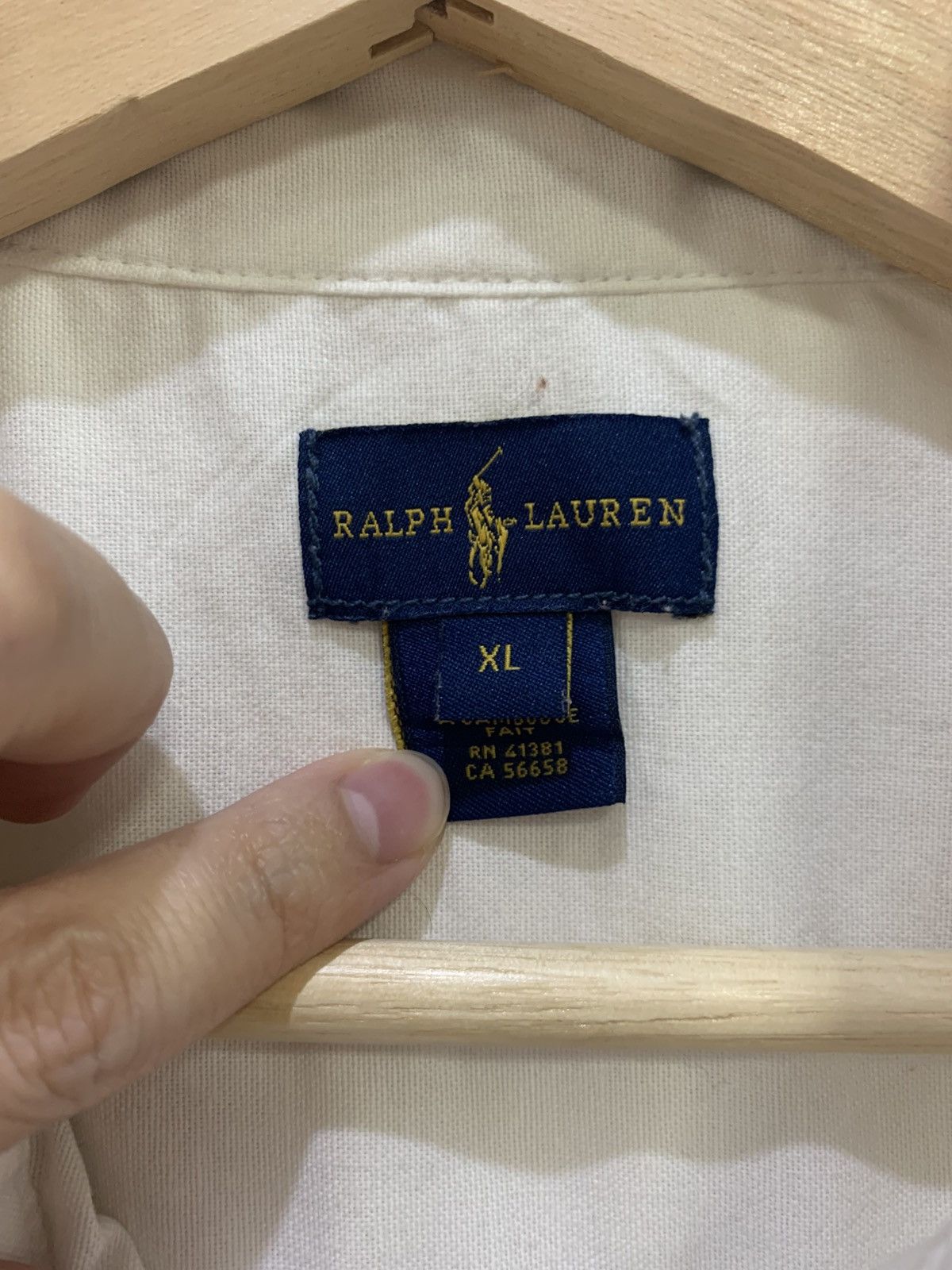 Polo Ralph Lauren RL L/S Shirt Size US XL / EU 56 / 4 - 5 Thumbnail