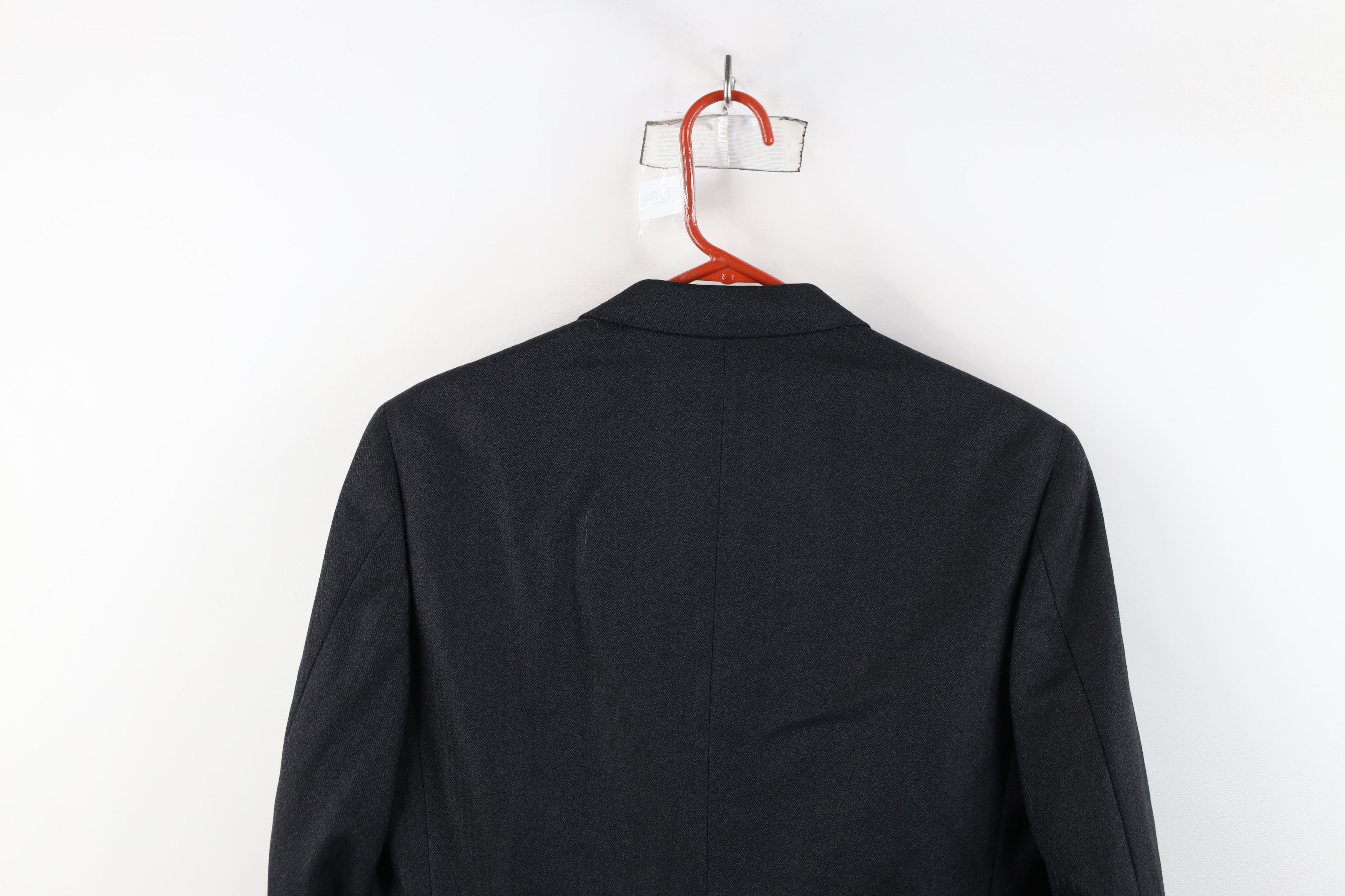 Vintage NOS Vintage 50s Suit Coat Blazer Jacket Charcoal Gray Size US L / EU 52-54 / 3 - 14 Thumbnail
