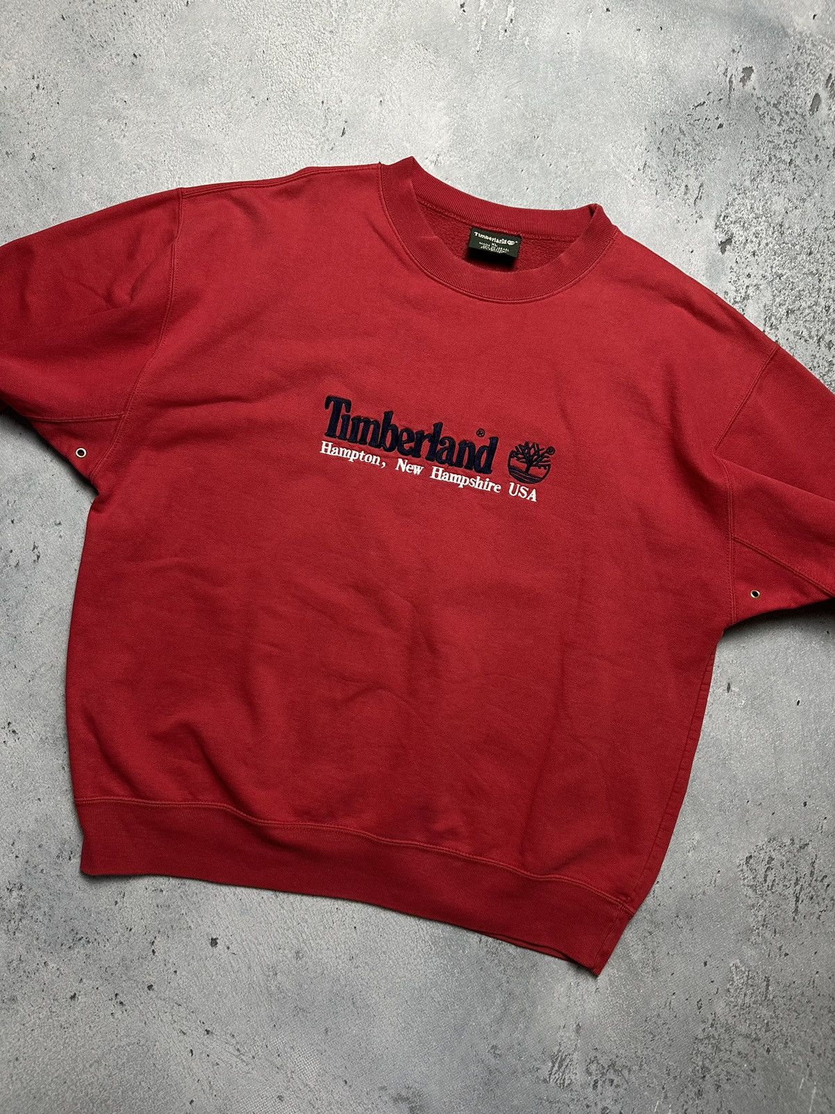 Timberland Vintage Y2K Timberland Hampton New Hampshire USA Sweatshirt Size US XL / EU 56 / 4 - 4 Thumbnail