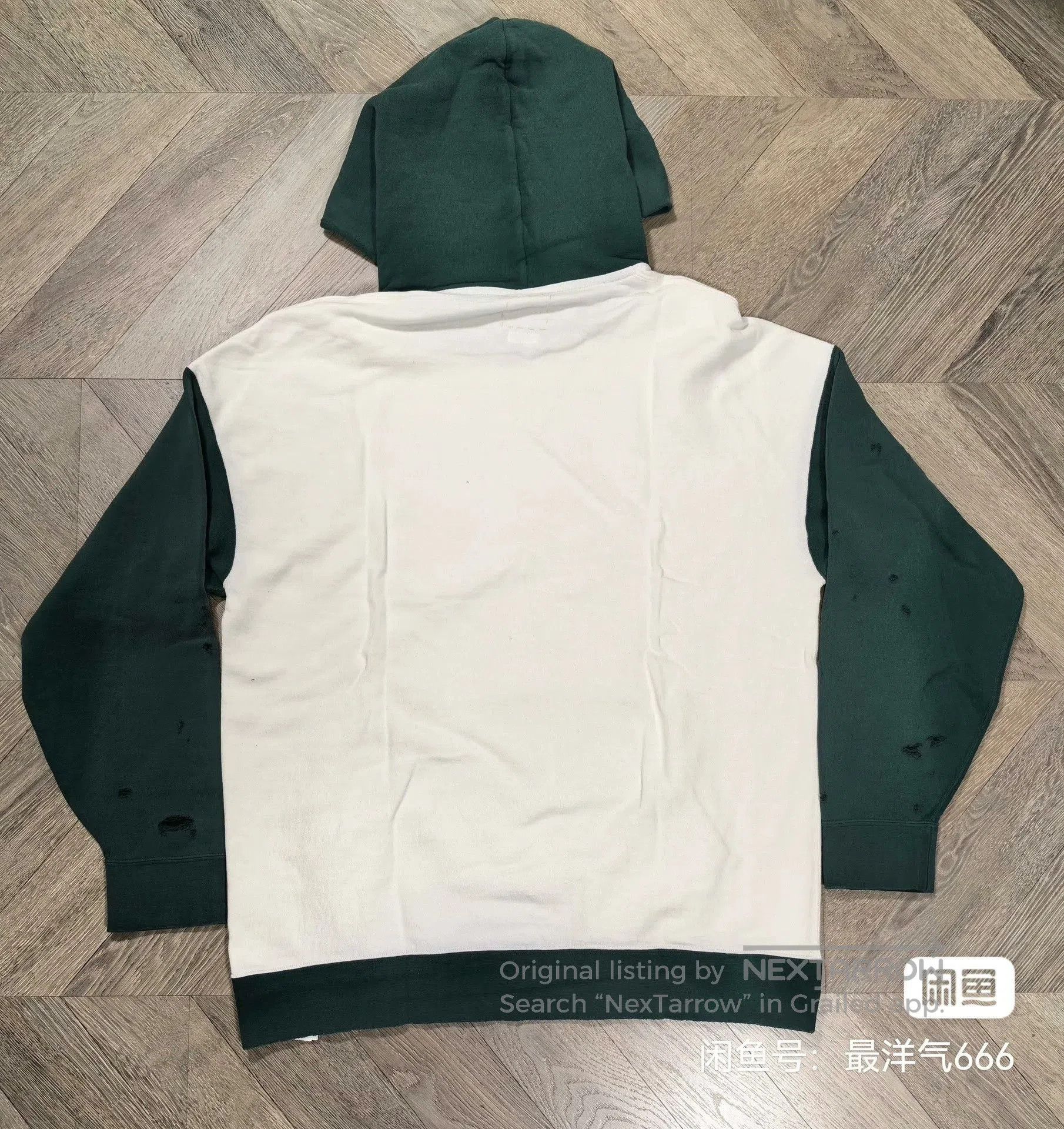 Visvim visvim jumbo hoodie with dye and distressing. Size US L / EU 52-54 / 3 - 3 Thumbnail