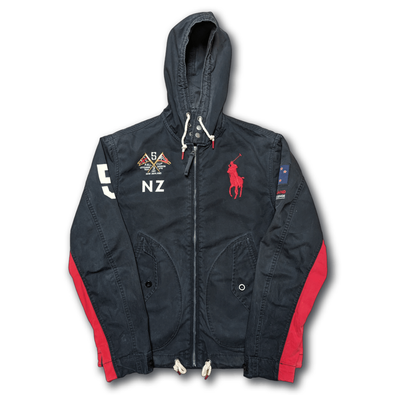 image of Polo Ralph Lauren x Ralph Lauren Vintage Y2K Ralph Laurent New Zealand 2011 Shell Jacket in Black (