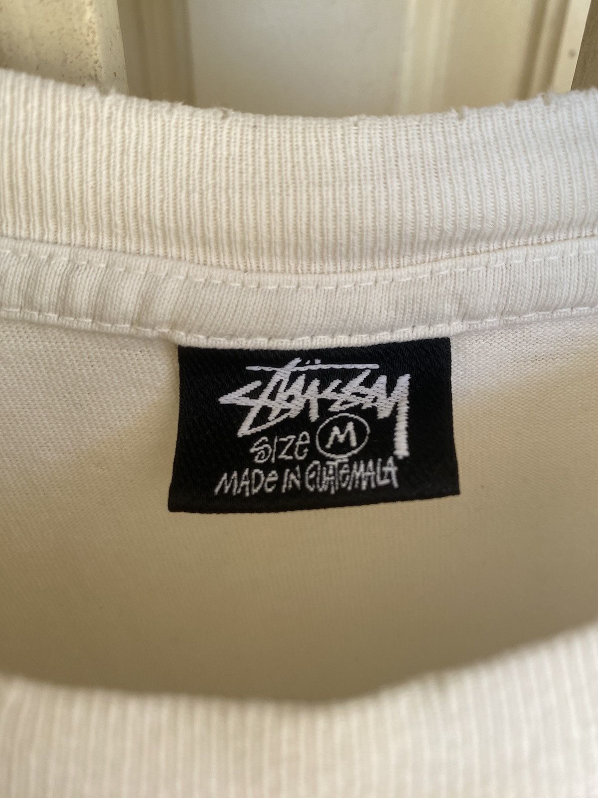 Stussy vintage stussy trashed tee! Size US M / EU 48-50 / 2 - 4 Thumbnail