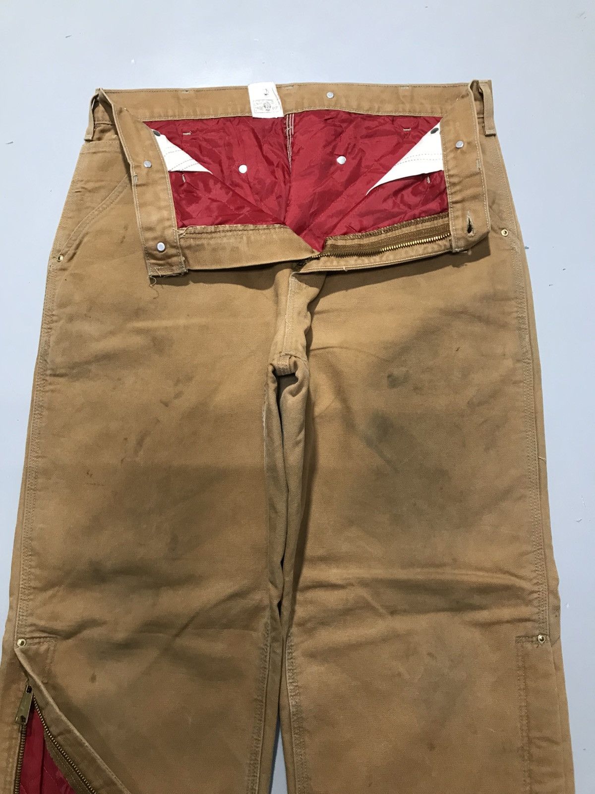 Carhartt Vintage carhartt B10 BRN quintet line workwear Size US 34 / EU 50 - 5 Thumbnail