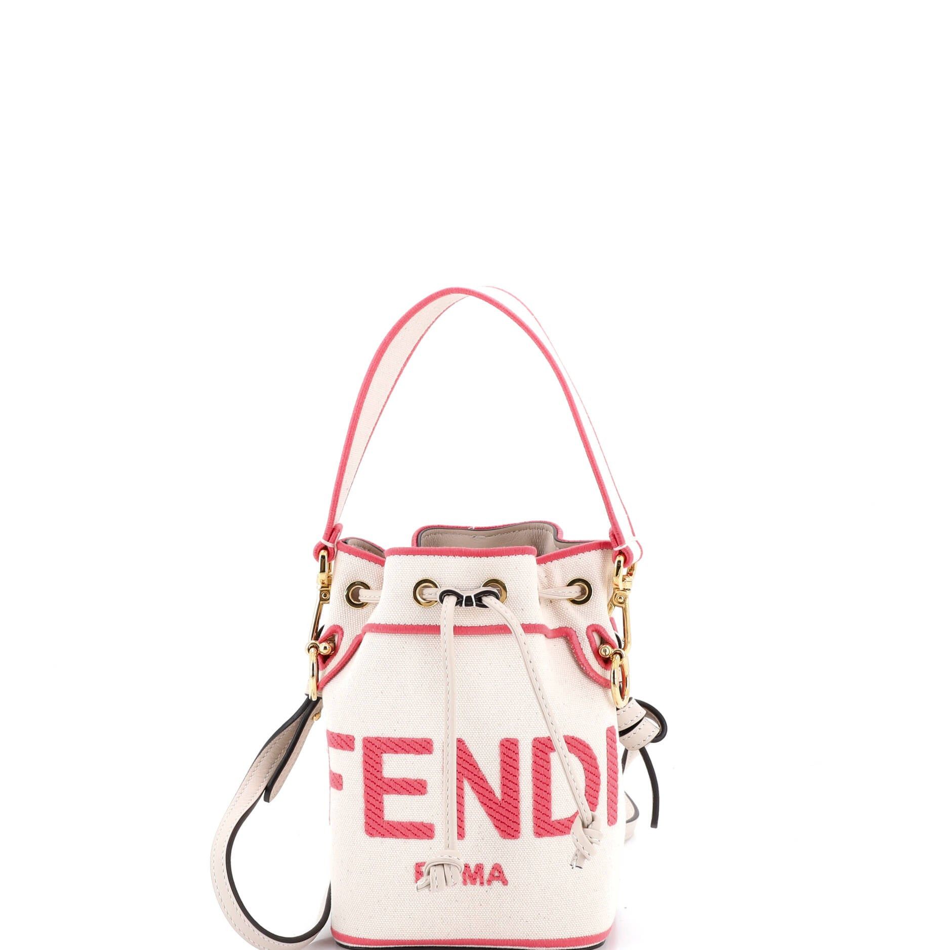Fendi Logo Mon Tresor Bucket Bag Size ONE SIZE - 1 Thumbnail