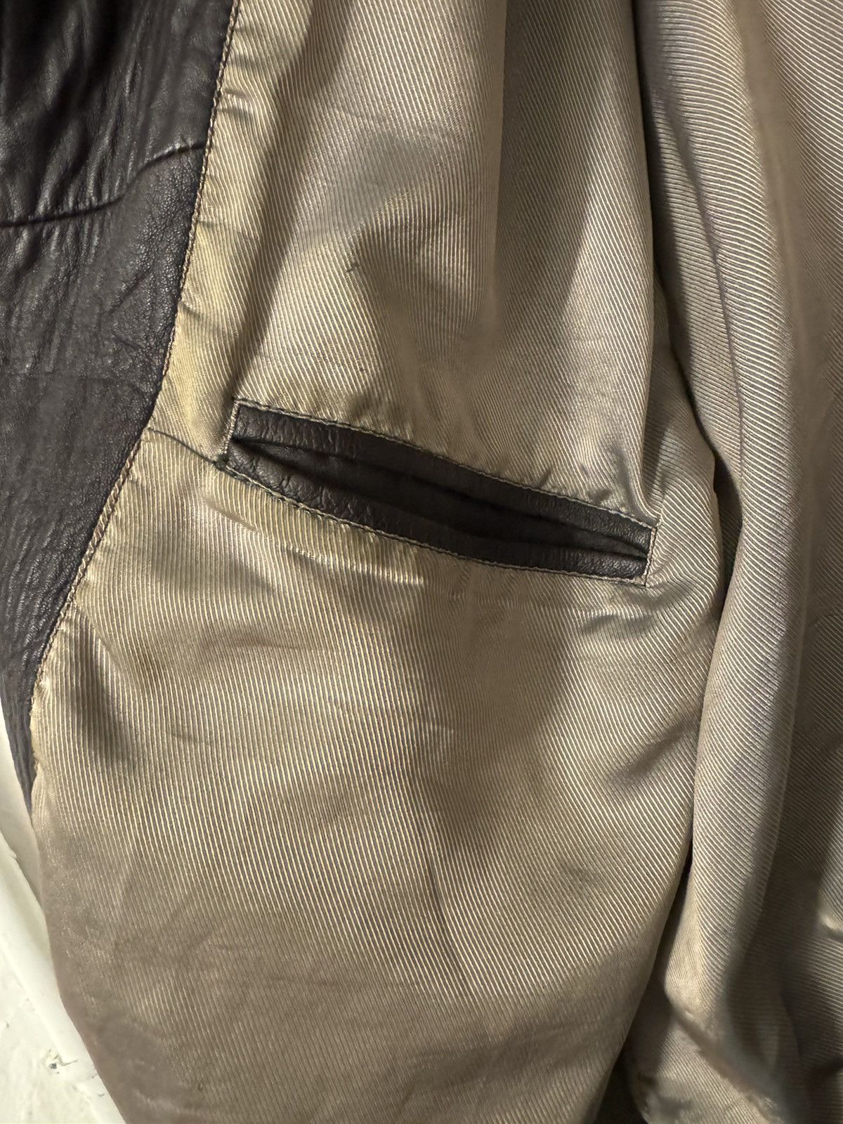 Other Vintage Leather Jacket 🍆 Size US L / EU 52-54 / 3 - 7 Thumbnail