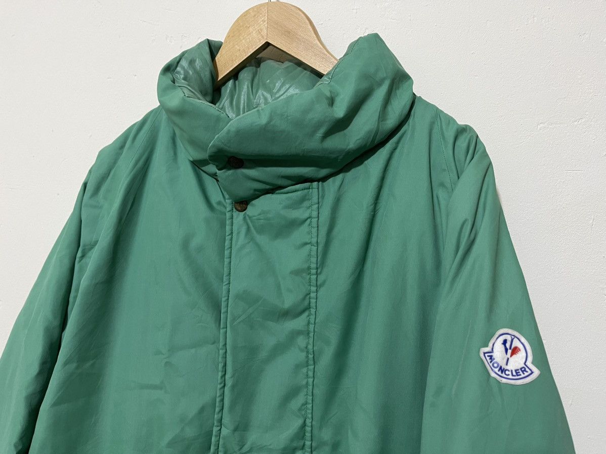 Moncler Grenoble Vintage Moncler Grenoble 80s Green Down Jacket Size US XL / EU 56 / 4 - 3 Thumbnail
