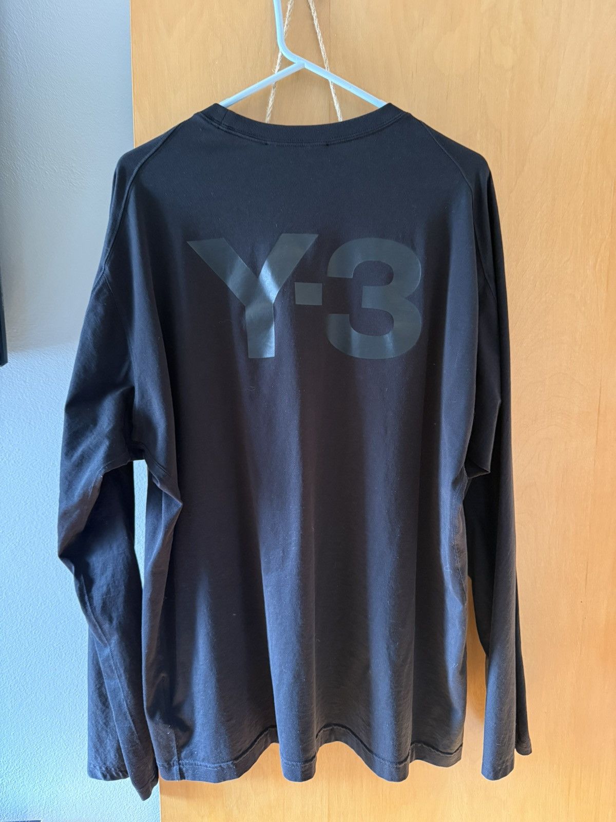 adidas Y-3 Long Sleeve Tee - Black | Free Shipping with