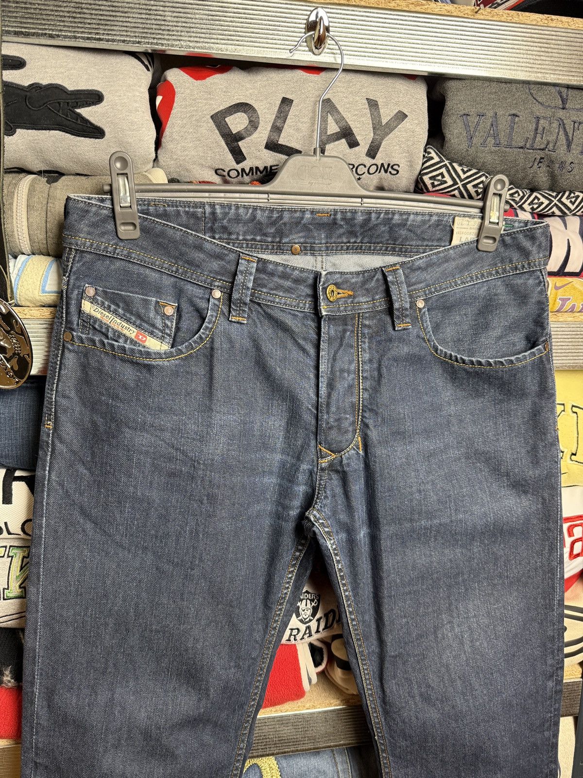 Diesel Mens Vintage diesel jeans denim y2k pants Size US 34 / EU 50 - 3 Thumbnail