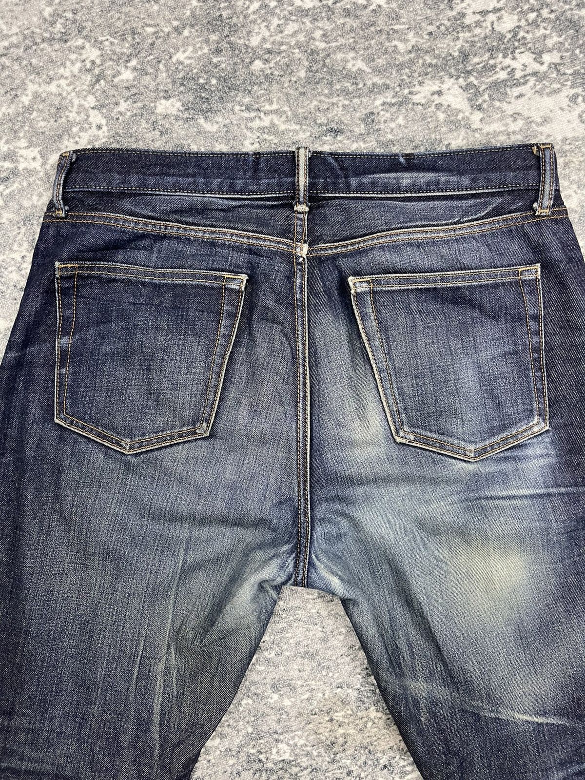 Kaihara Denim Uniqlo Kaihara Selvedge Distressed Jeans Size US 33 - 9 Thumbnail