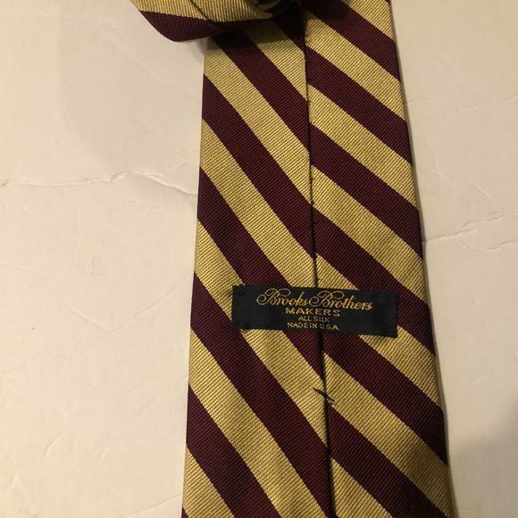 Brooks Brothers BROOKS BROTHERS MEN'S NEW 100%SILK TIE 3 3/4" X 56 1/2" Size ONE SIZE - 8 Thumbnail