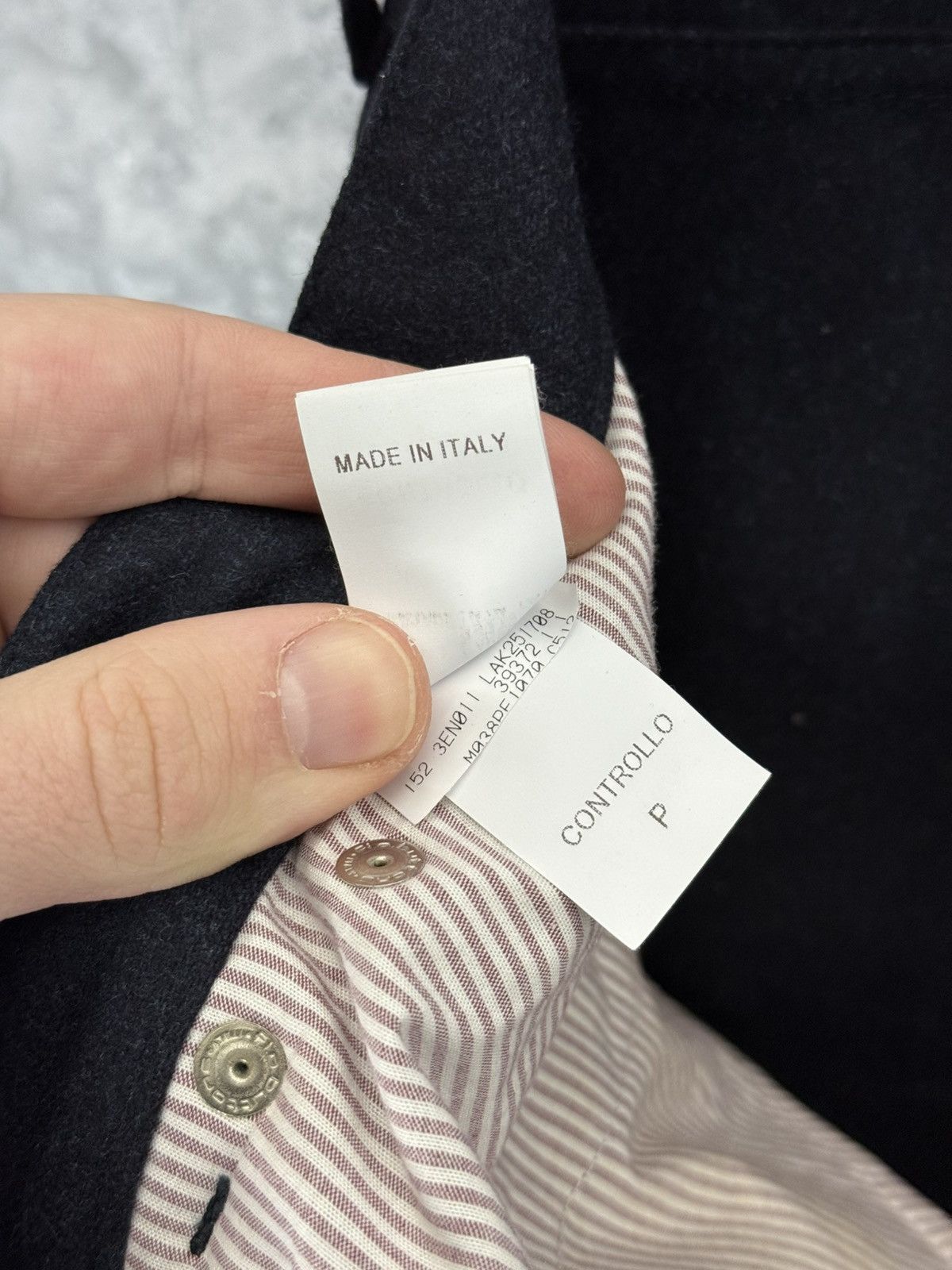Brunello Cucinelli Brunello Cucinelli Italian-Fit Lana Wool Pants Mens Size 52 Size US 36 / EU 52 - 15 Thumbnail