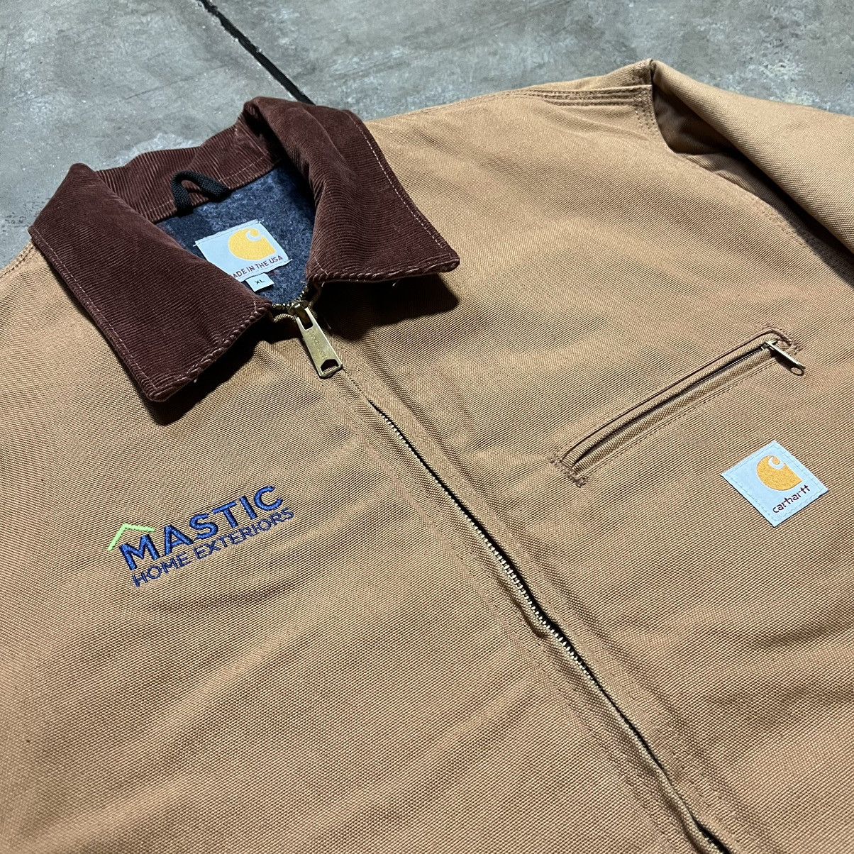 Carhartt Vintage Carhartt Detroit Jacket J001 BRN Interstellar USA Size US XL / EU 56 / 4 - 6 Thumbnail