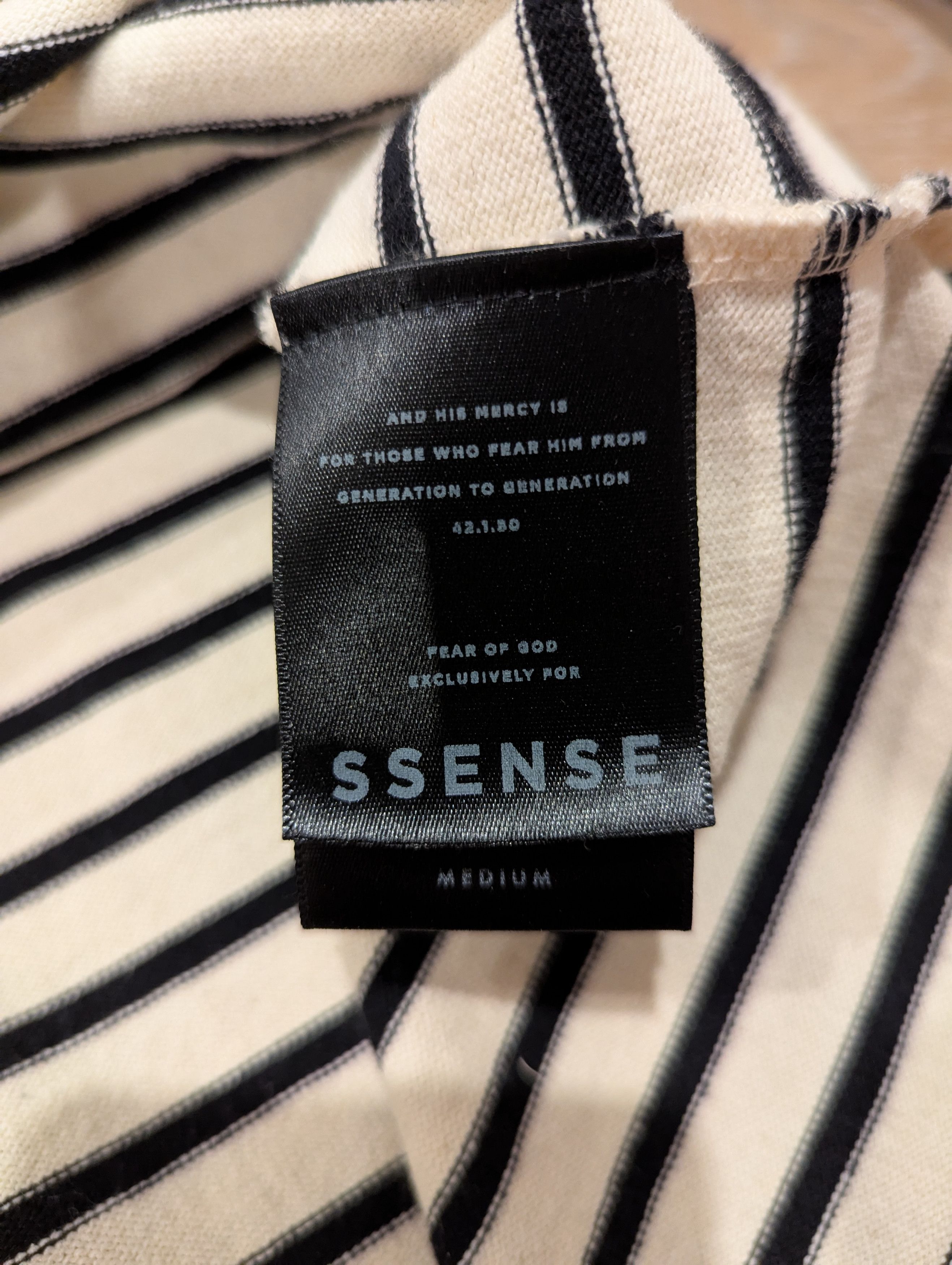 Fear of God Fear of God 4th Collection Striped Tank SSENSE Exclusive Size US M / EU 48-50 / 2 - 6 Thumbnail
